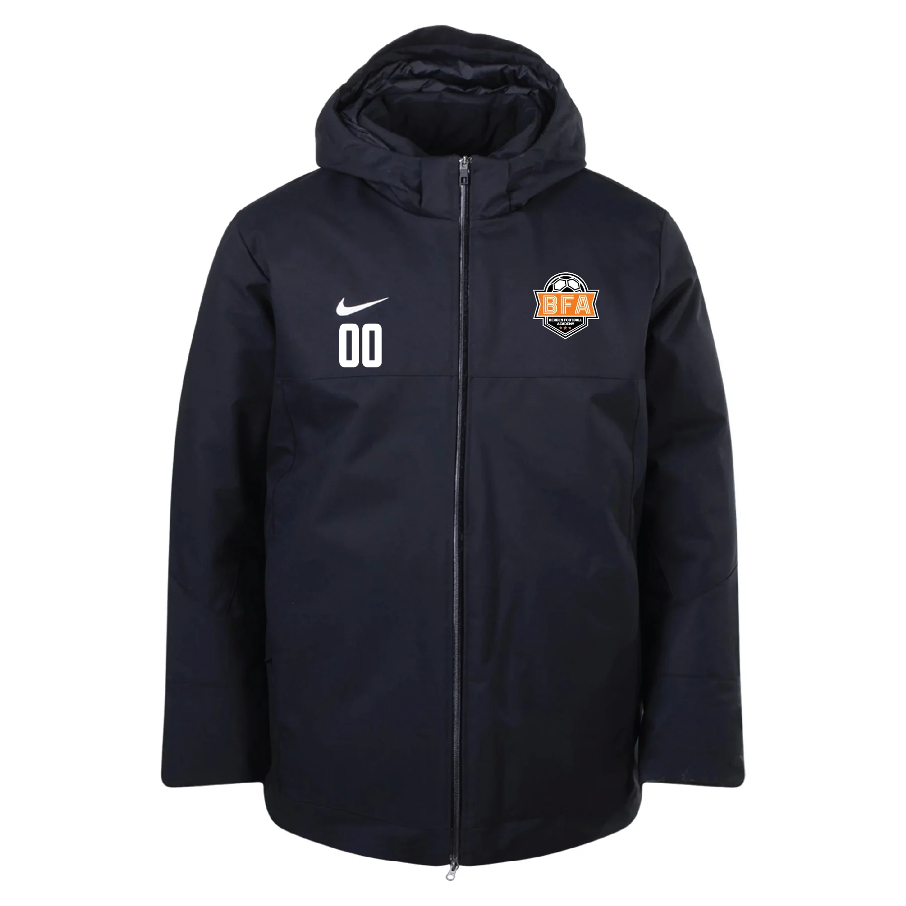 BFA Nike Down Fill Parka Jacket Black
