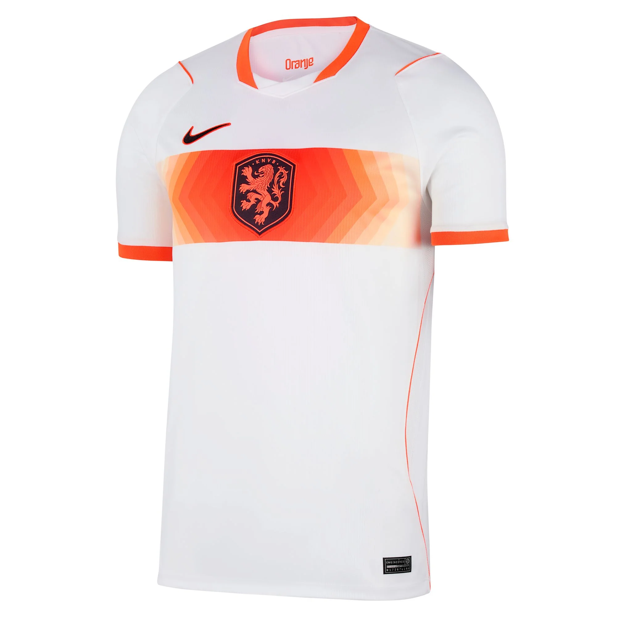 Big Kids' Nike Dri-FIT Soccer Replica Jersey Netherlands 2026 Stadium Away