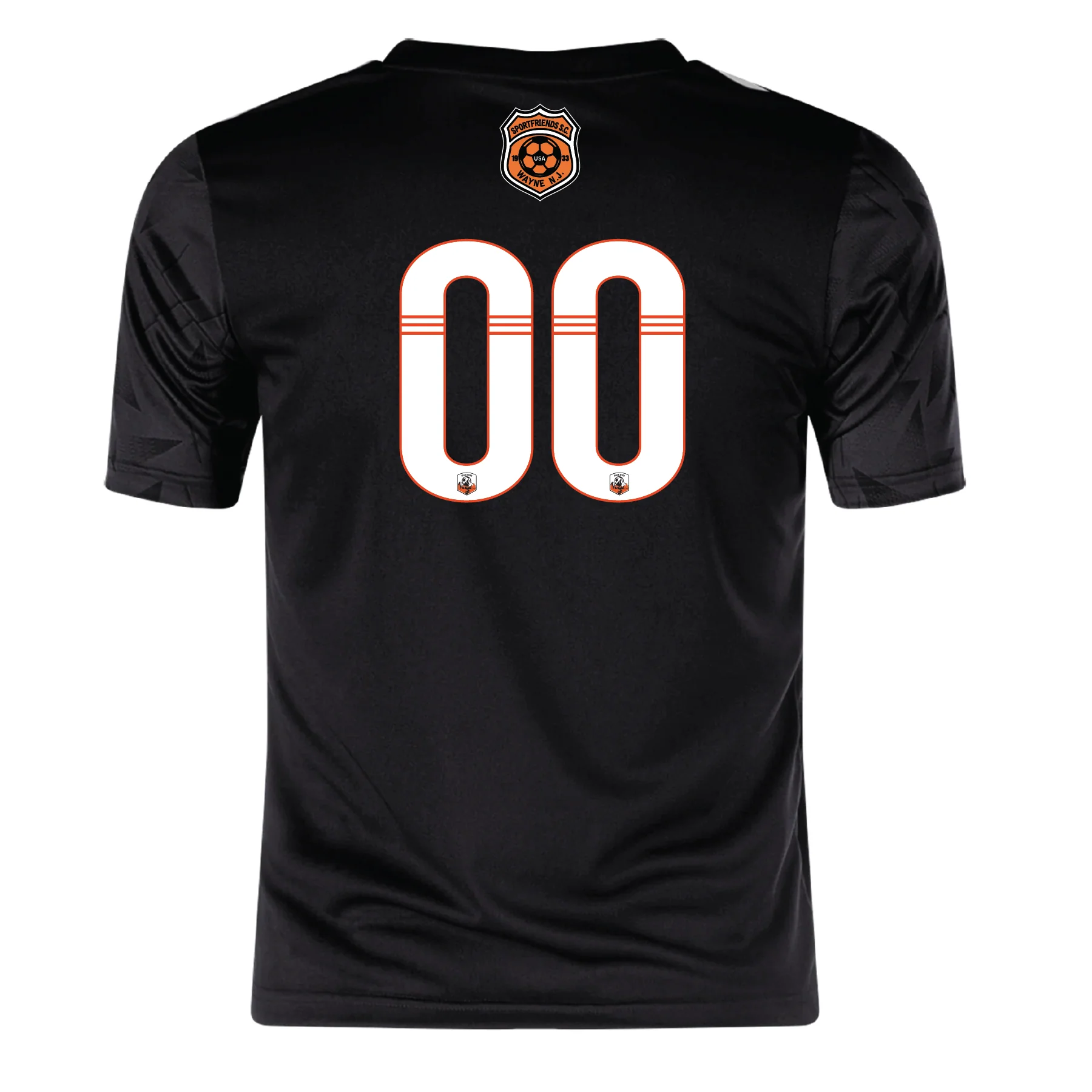 Black River Athletics adidas Icon 25 Jersey Black - Image 2