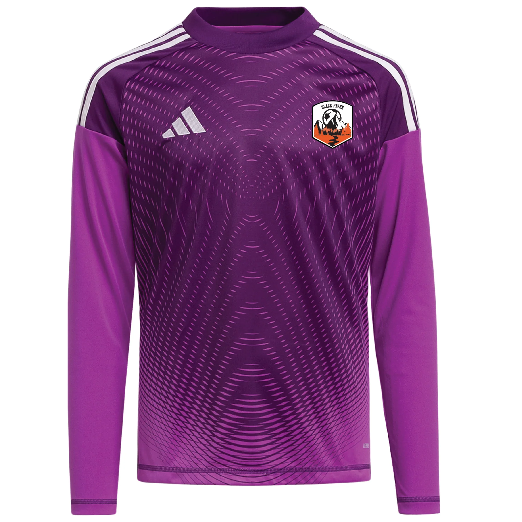 Black River Athletics adidas Tiro 25 Comp LS GK Match Jersey Purple