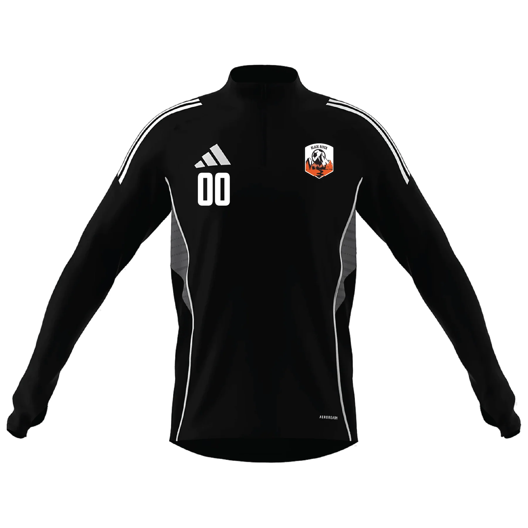 Black River Athletics adidas Tiro 25 Comp Training Top Black