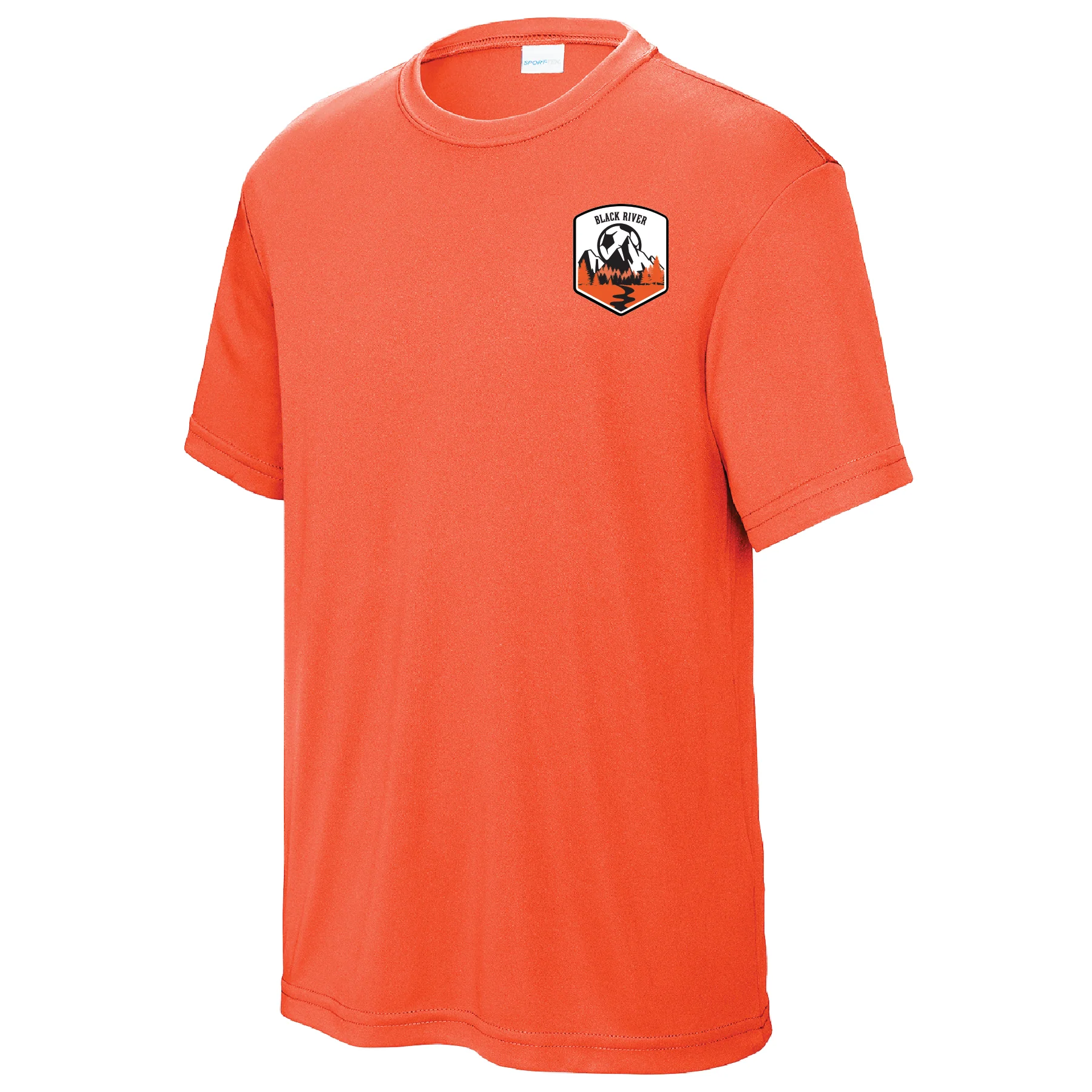Black River Athletics Sport Tek Practice Jersey Neon Orange