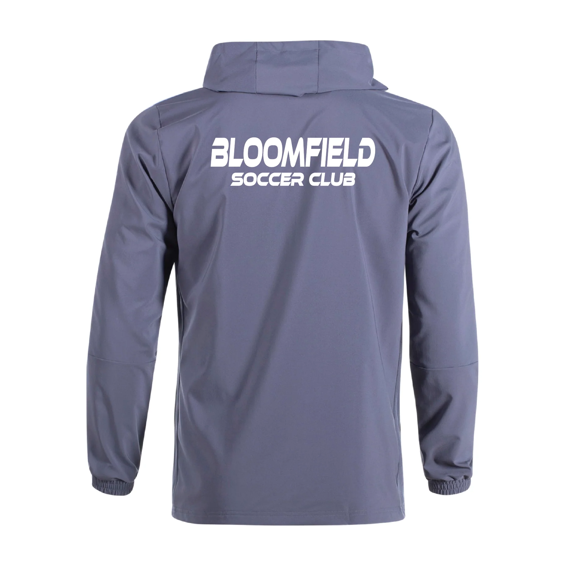 Bloomfield SC adidas Tiro 21 Windbreaker Grey - Image 2