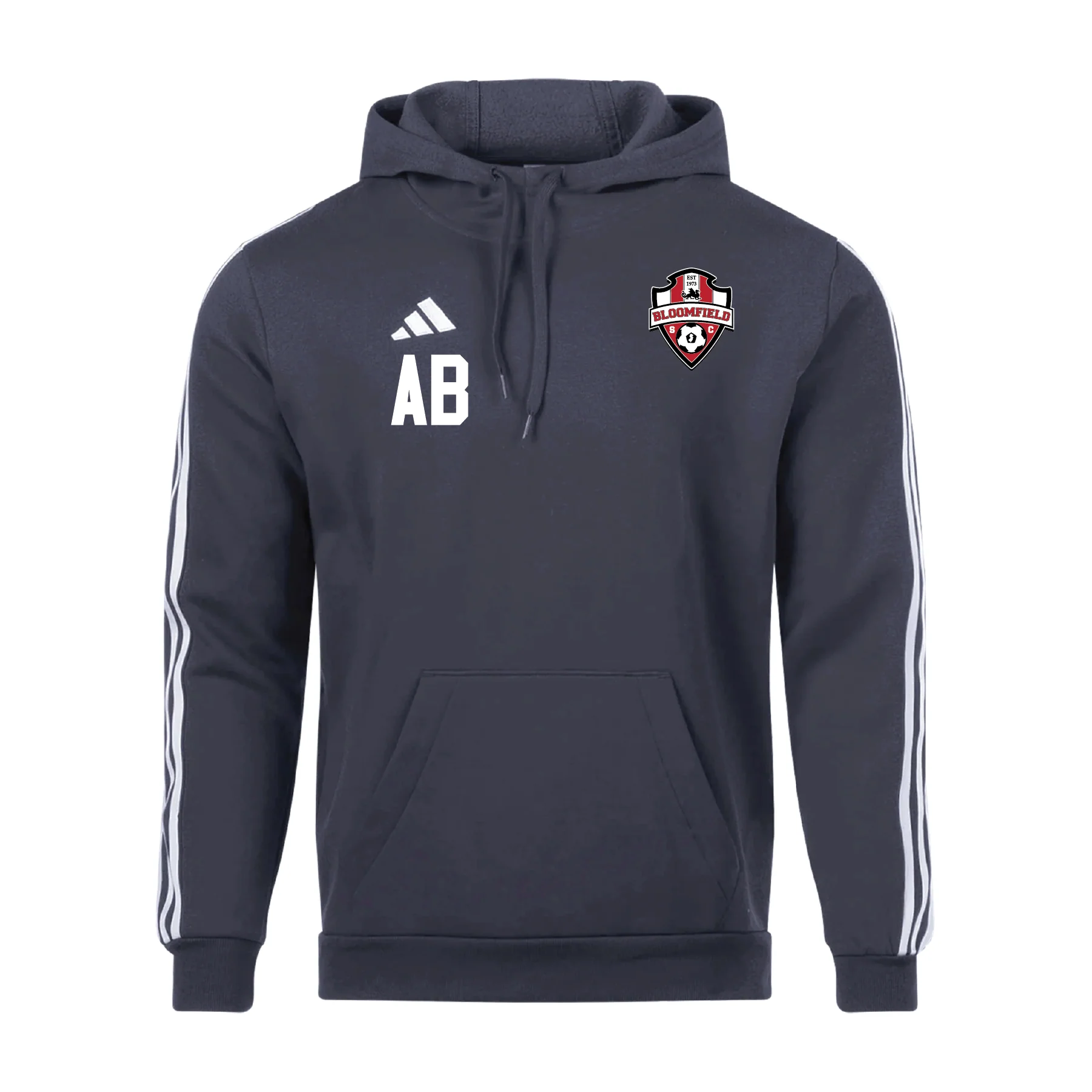 Bloomfield SC (Logo) adidas Tiro 23 League Hoodie Grey