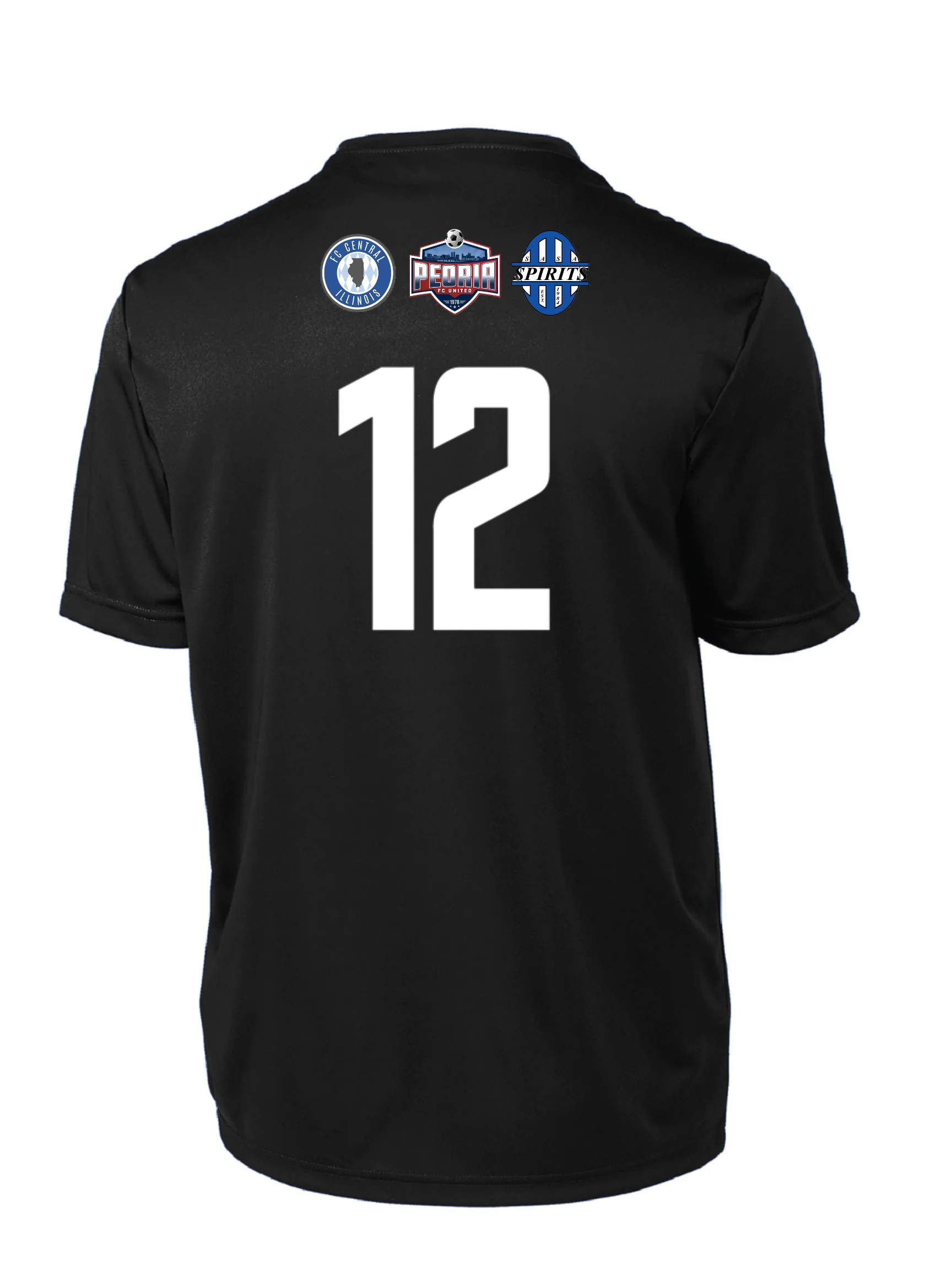 CIU Pre-Academy Sport-Tek Jersey Black - Image 2