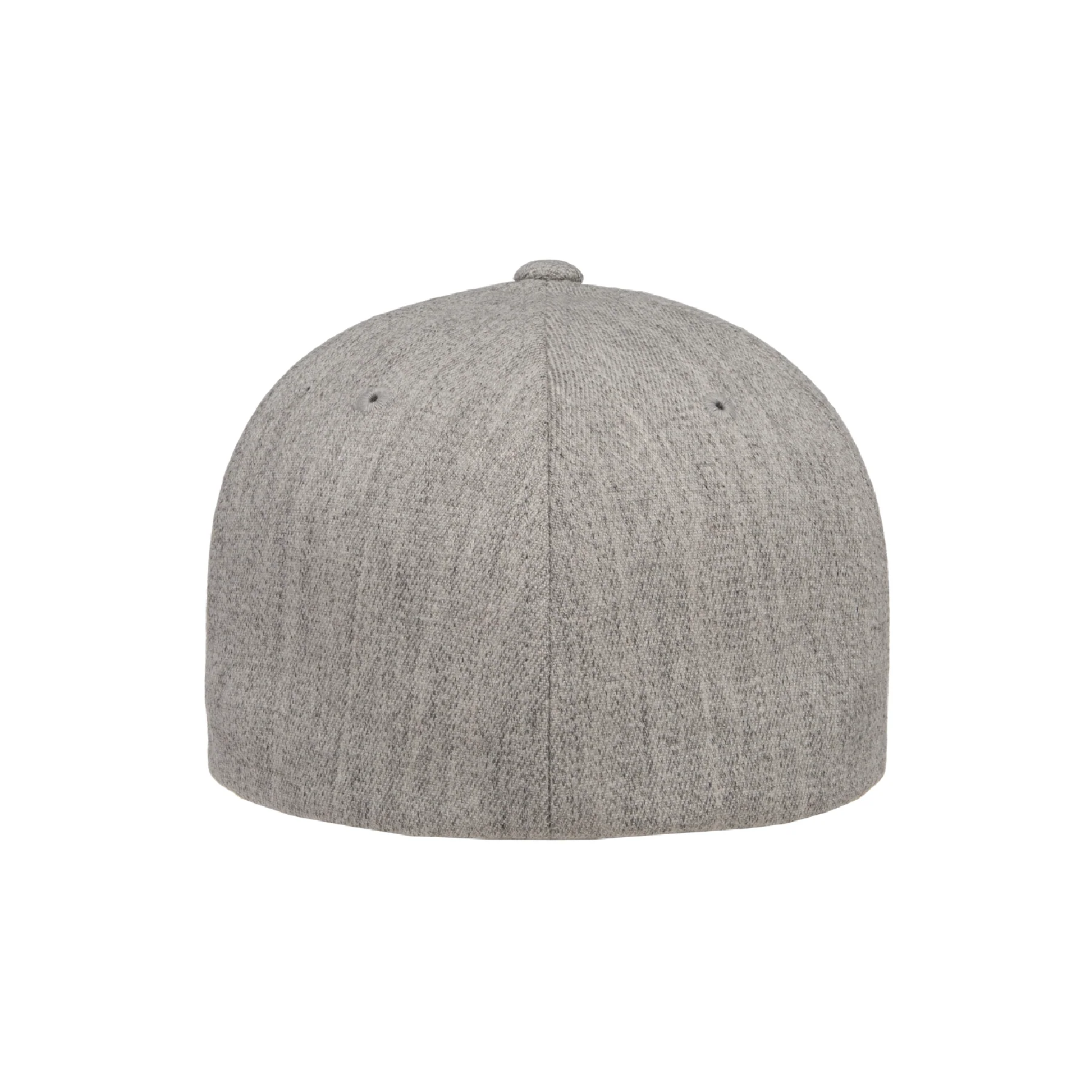 Boynton United Flexfit Wool Blend Fitted Cap Heather Grey - Image 2