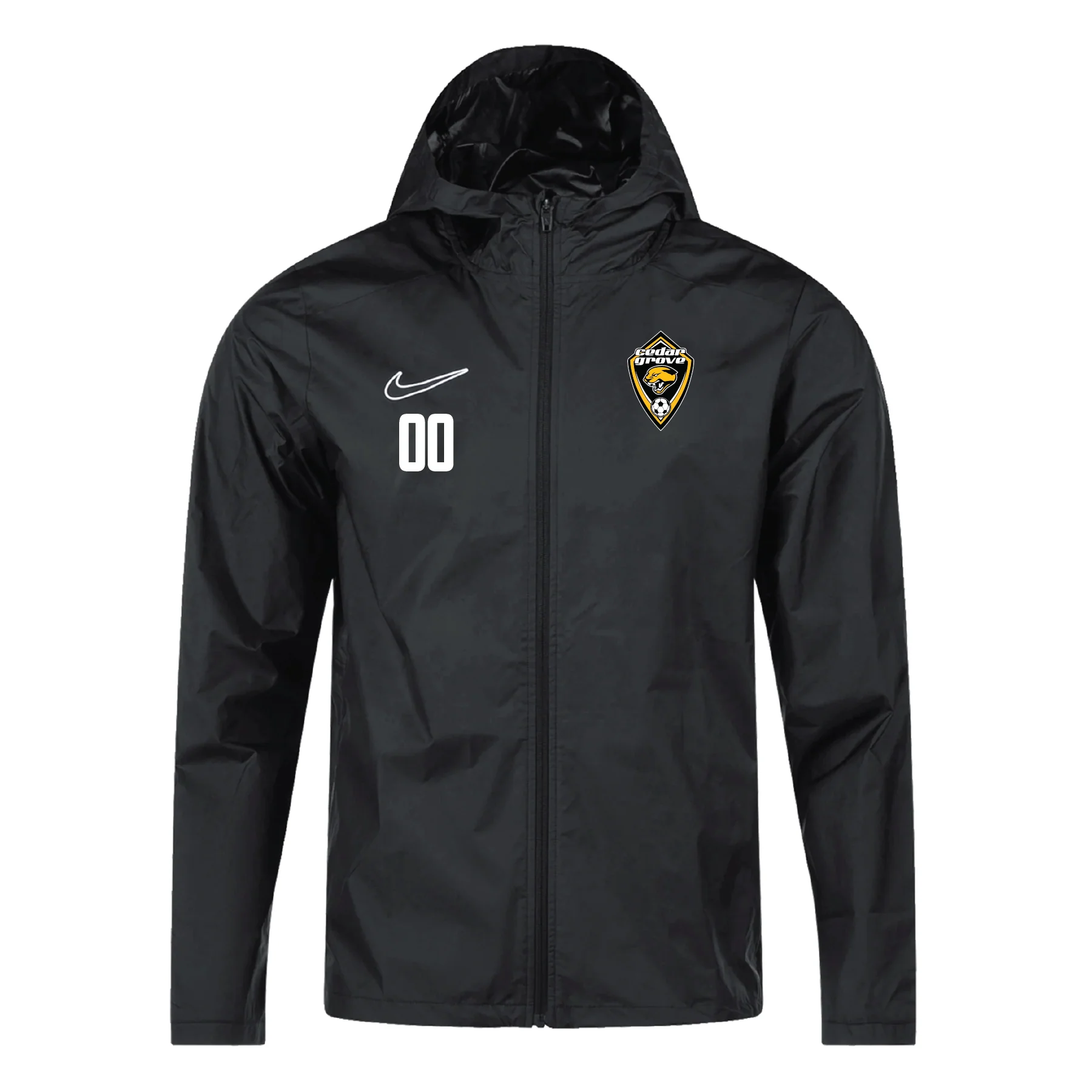 Cedar Grove Nike Storm Rain Jacket Black