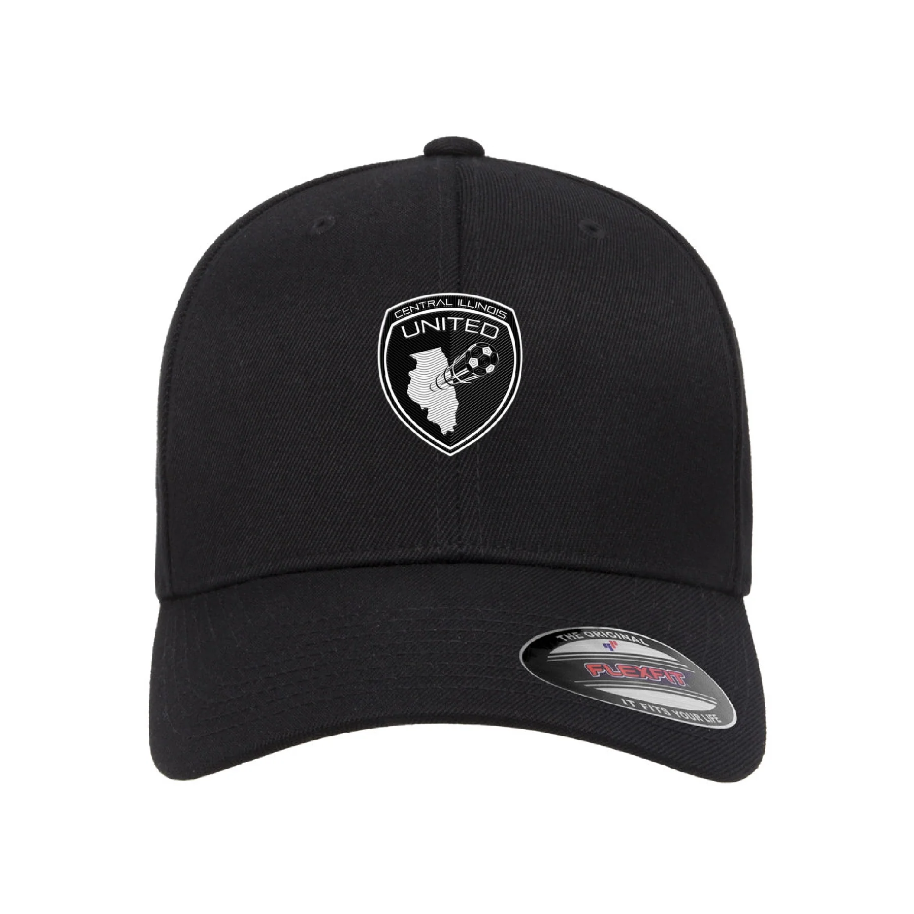 CIU Flexfit Wool Blend Fitted Cap Black