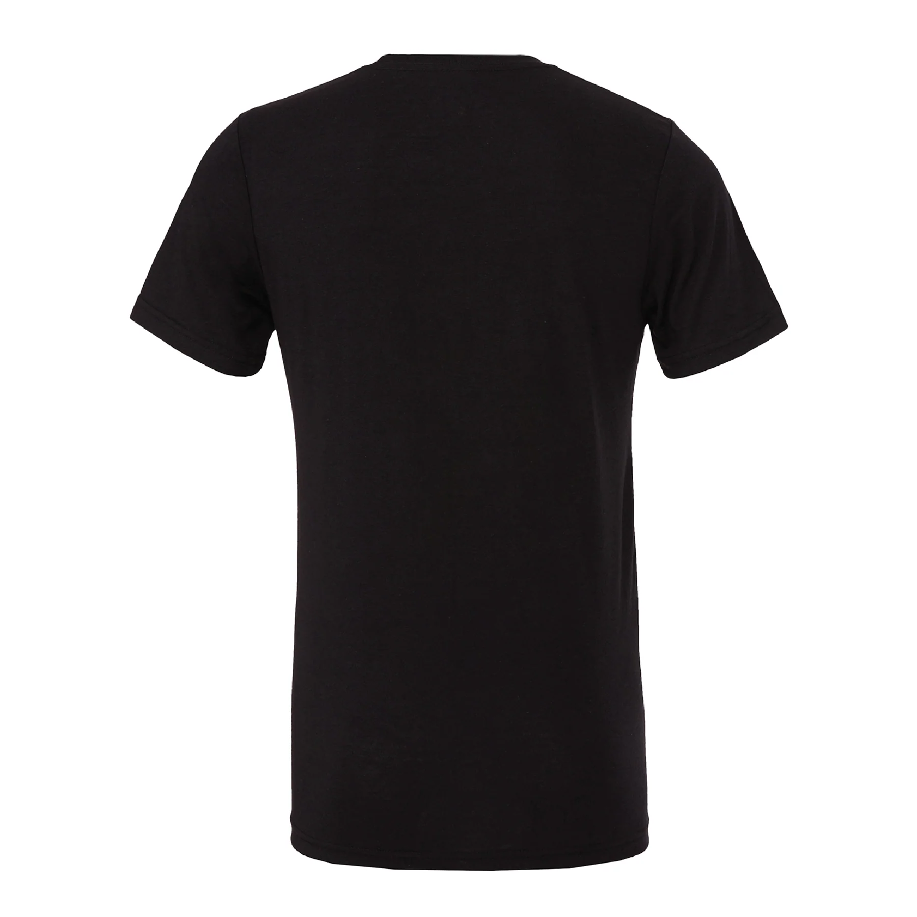 Boynton United (Patch) Bella + Canvas Short Sleeve Triblend T-Shirt Solid Black - Image 2