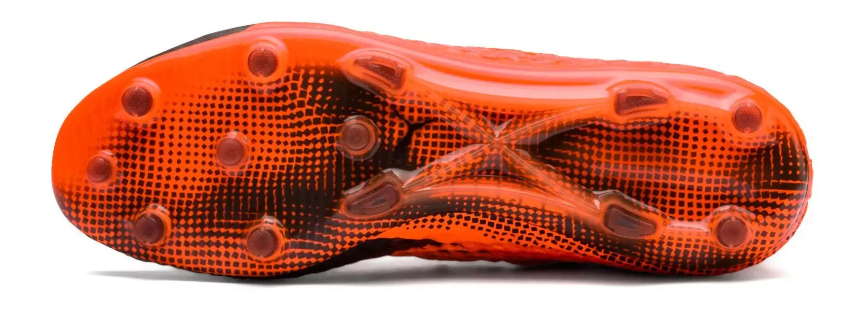Puma FUTURE 2.1 NETFIT FG/AG Firm Ground Soccer Cleat - Black/Orange - Image 5