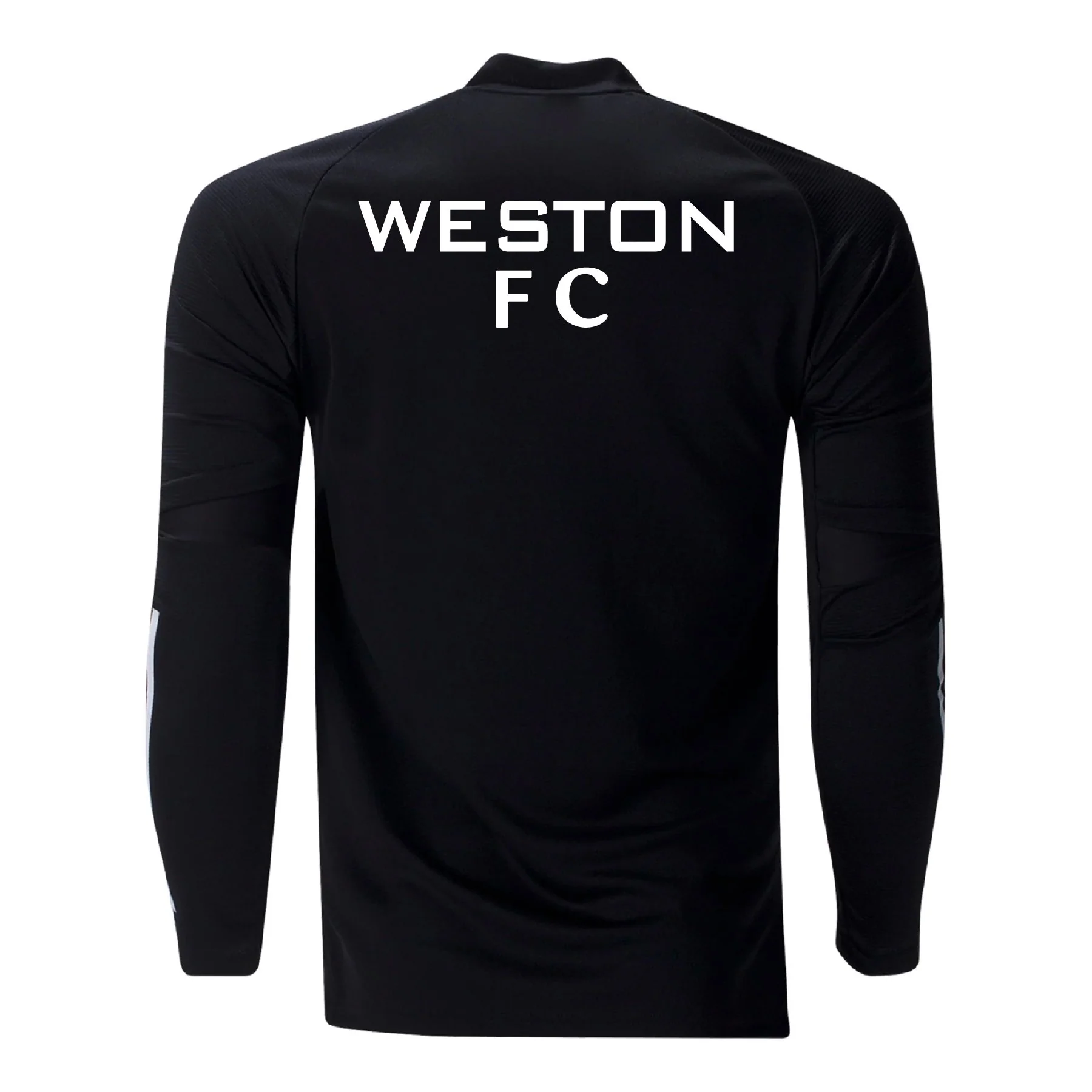 Weston FC Girls DPL adidas Condivo 20 Black Training Top - Image 2