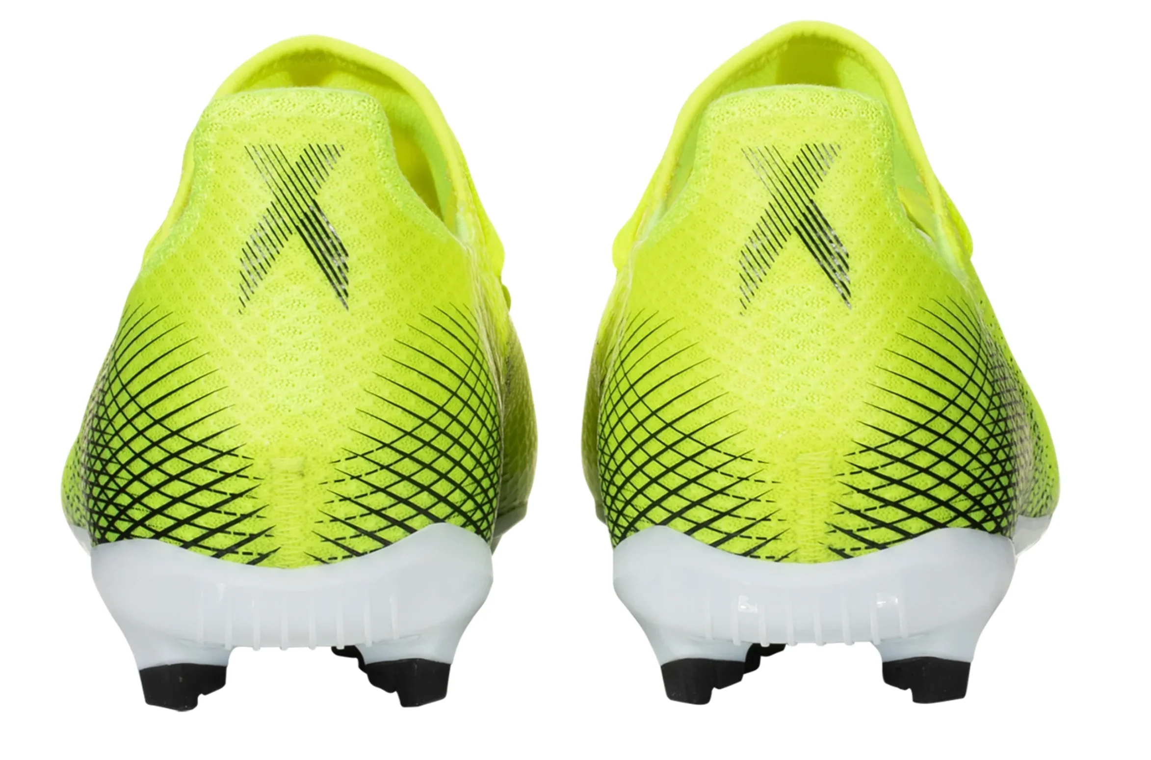 adidas X Ghosted.3 FG JUNIOR Firm Ground Cleat - Solar Yellow/Core Black/Team Royal Blue - Image 5