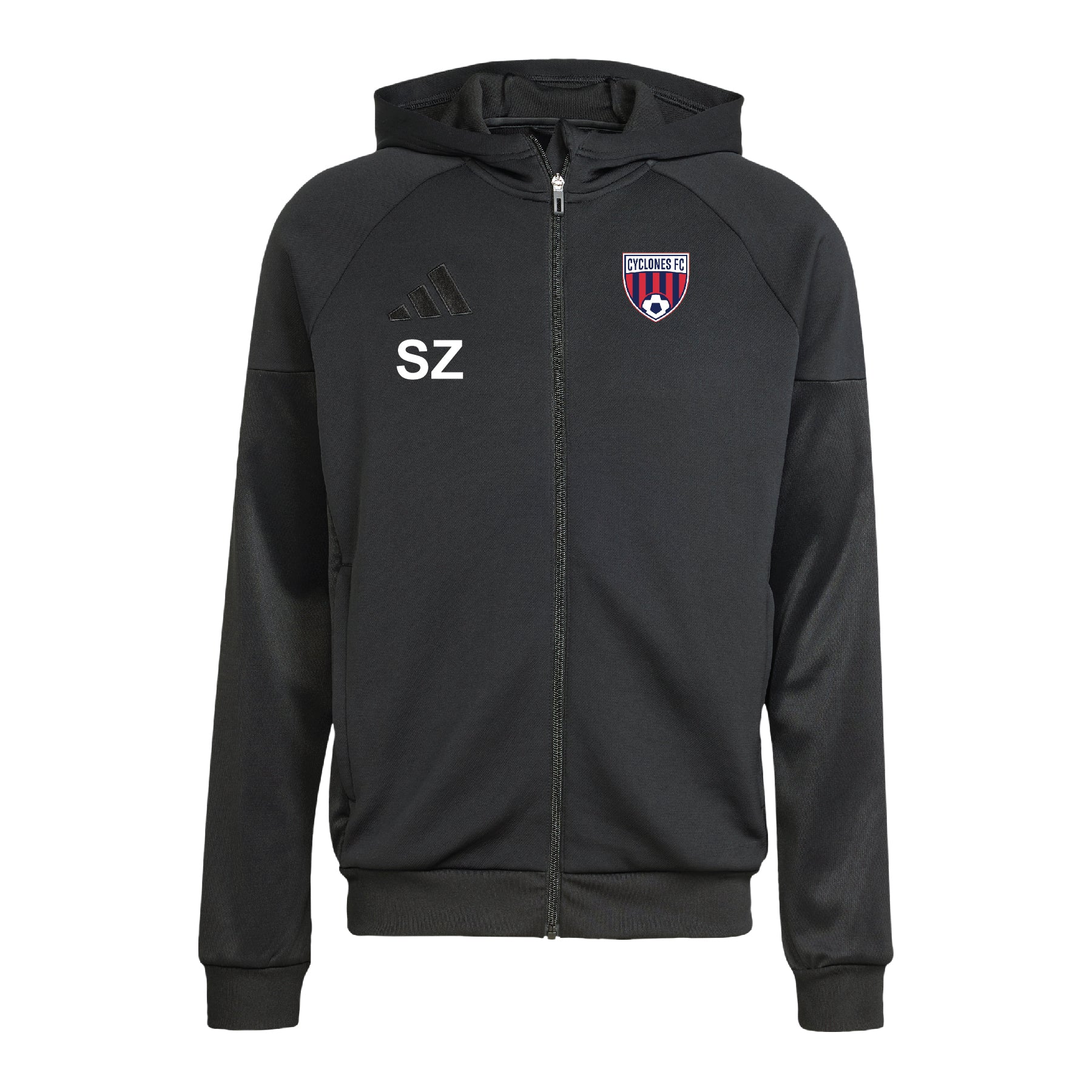 Cyclone SC Pre Competitive adidas Tiro 25 Full-Zip Hoodie Black