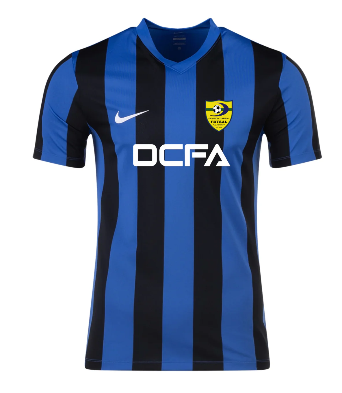 DCFA Elite Nike Striped Division V Jersey Royal/Black