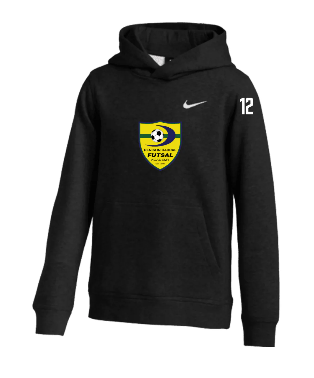 DCFA Elite Nike Team Club Fleece Hoodie Black