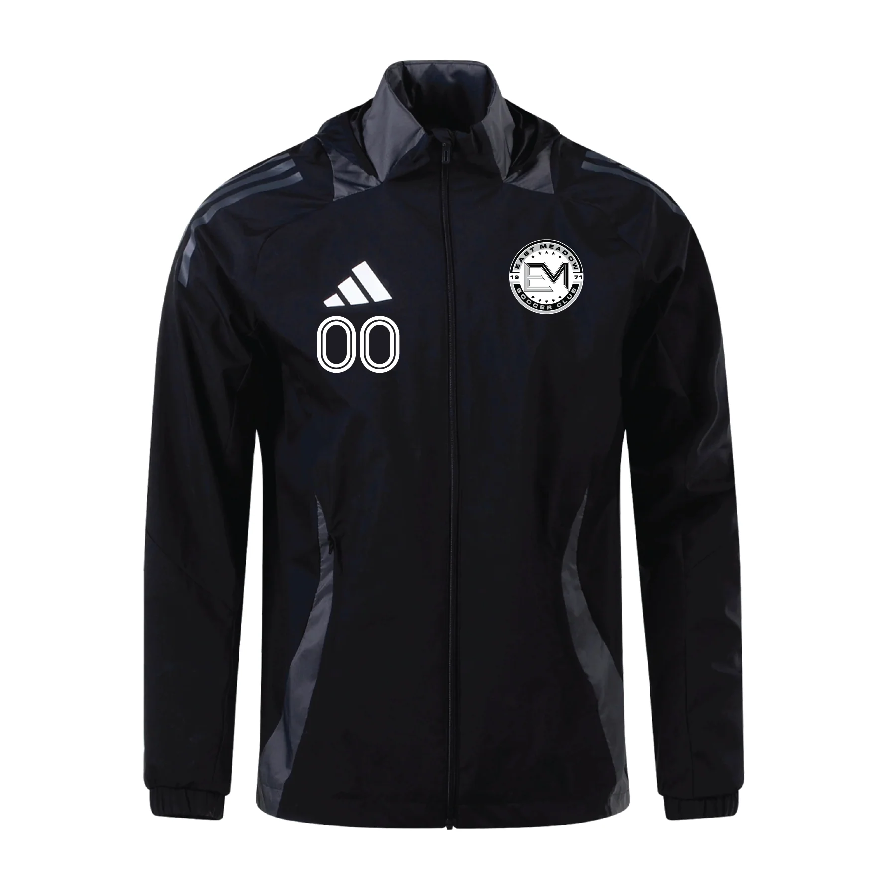 EMSC Farmingdale adidas Tiro 24 Comp All Weather Jacket Black