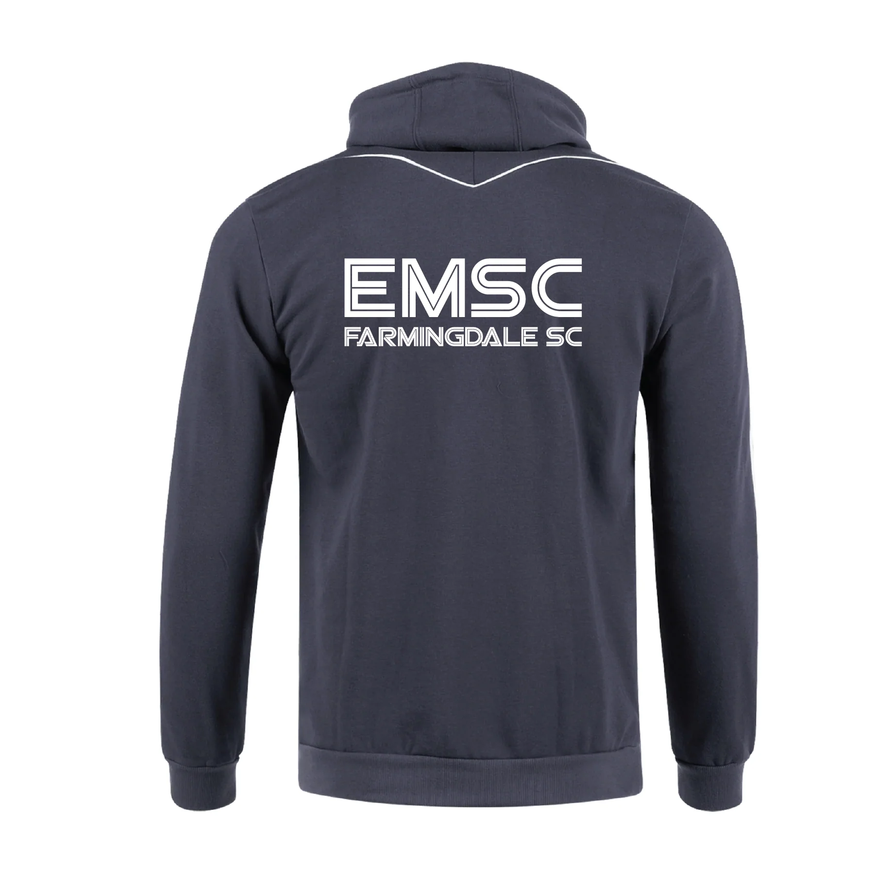 EMSC Farmingdale (Icon) adidas Tiro 23 League Hoodie Grey - Image 2