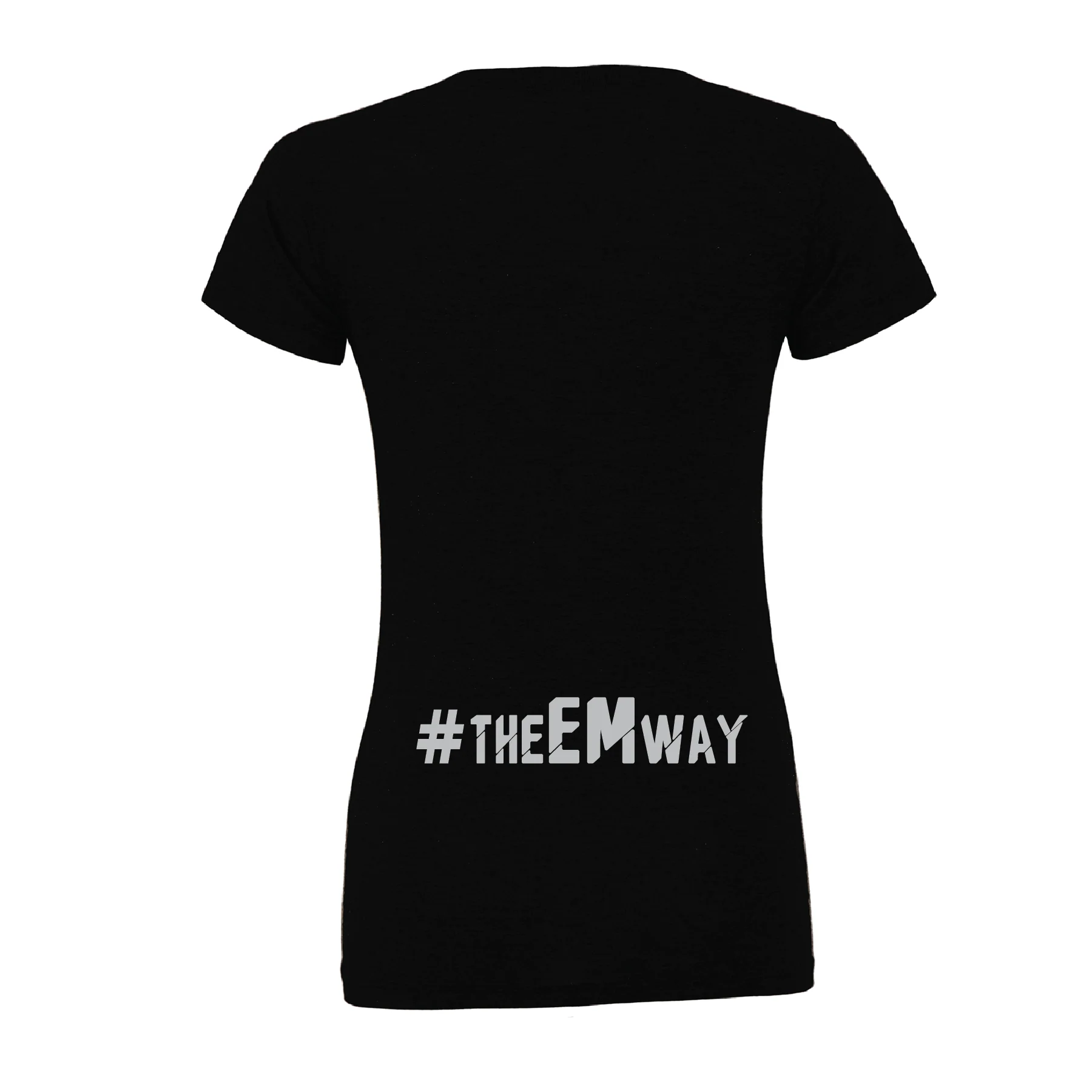 EMSC Long Island Premier (Club Name) Bella + Canvas Short Sleeve Triblend T-Shirt Solid Black - Image 4
