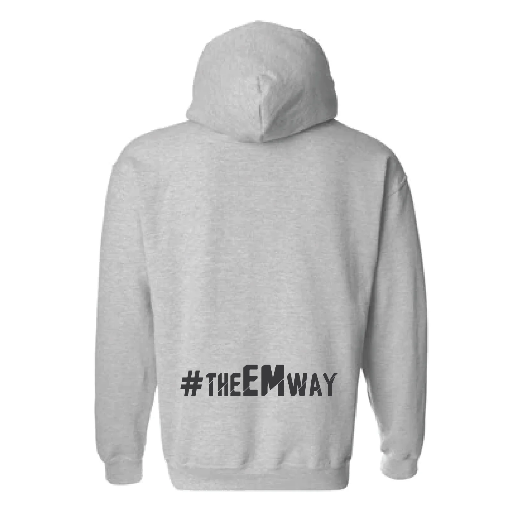 EMSC Long Island Premier (Logo) Pennant Super 10 Hoodie Grey - Image 2