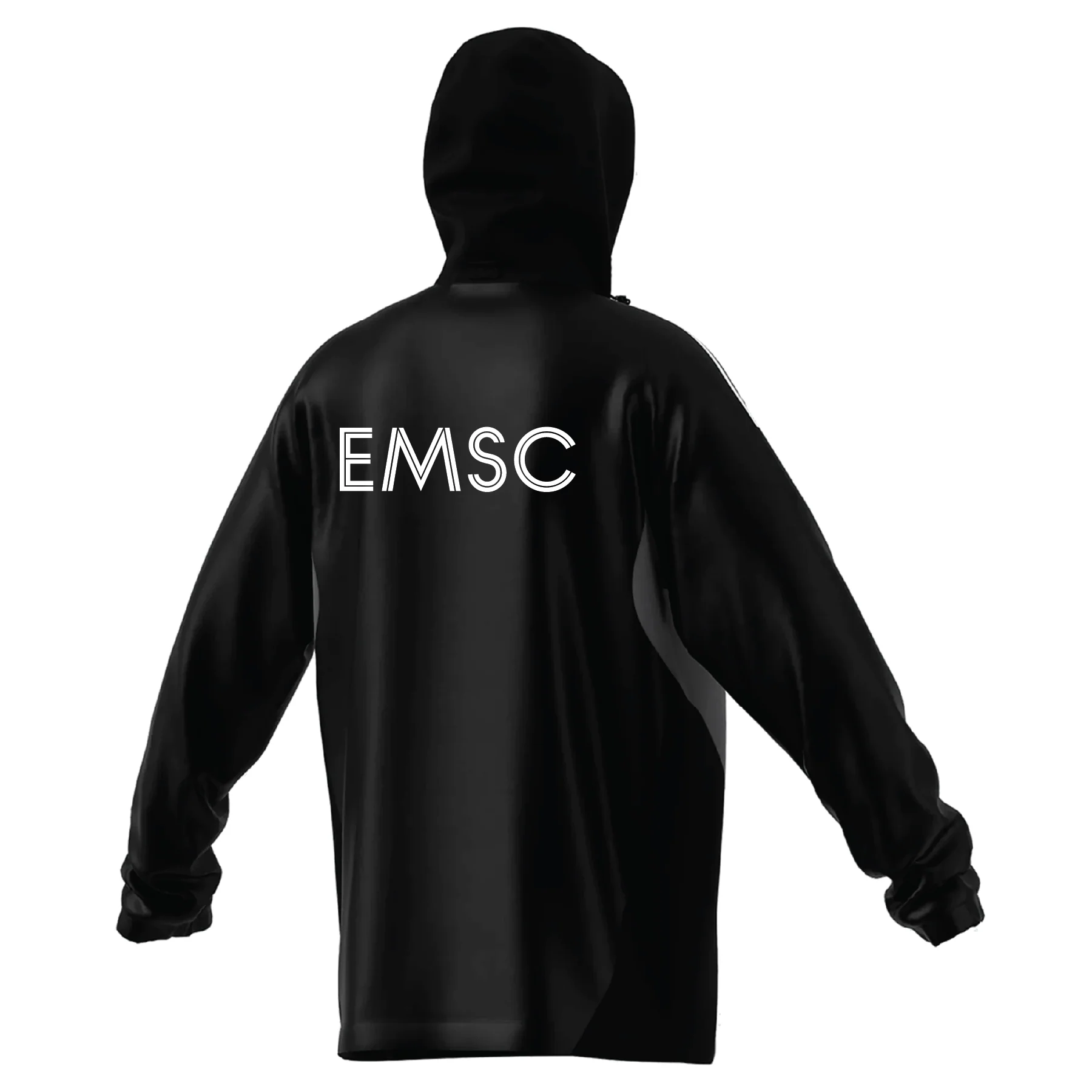 EMSC Academy adidas Tiro 25 Comp All Weather Jacket Black - Image 2
