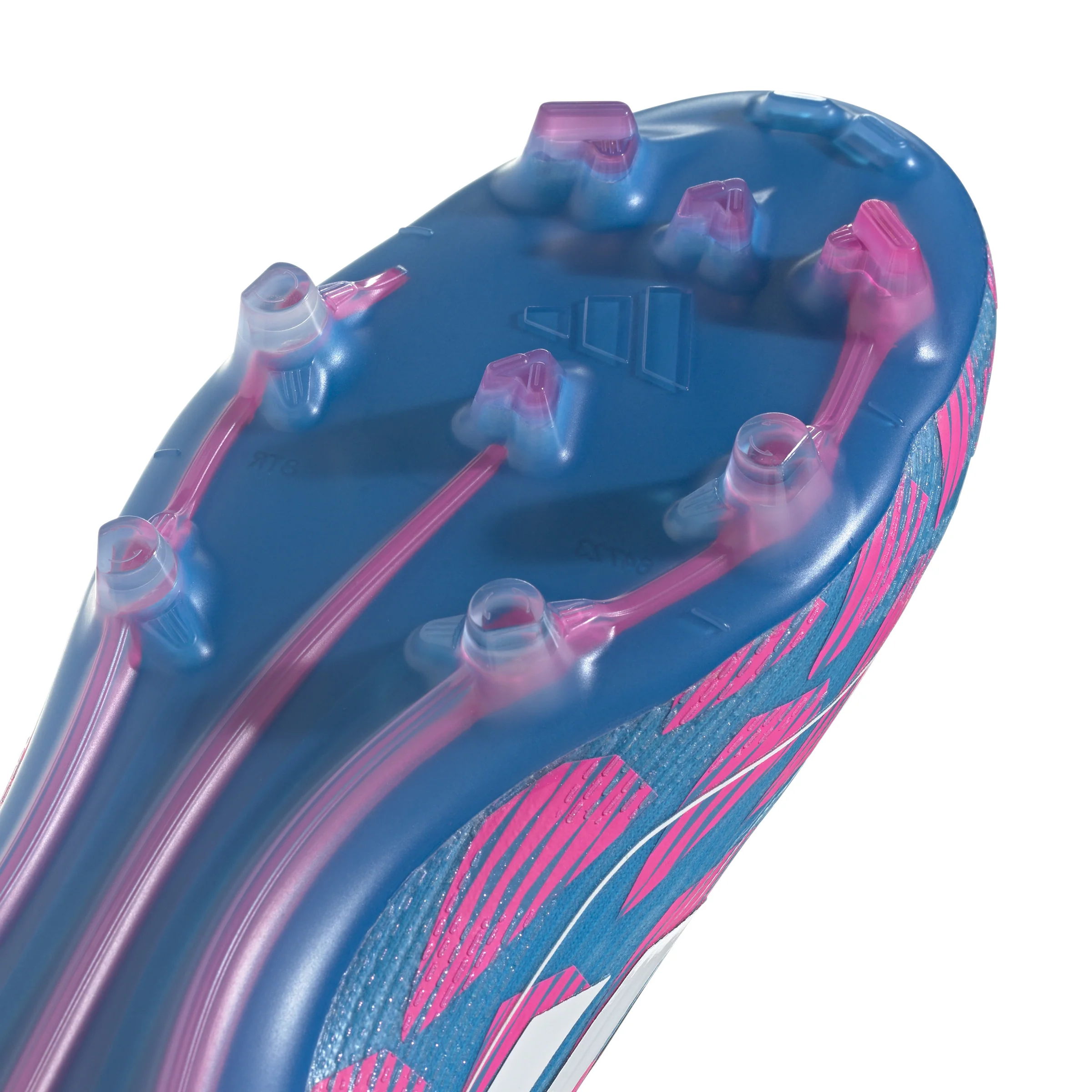 adidas F50 Pro FG Firm Ground Soccer Cleat 	 Solar Blue/ White/ SolarPink - Image 7