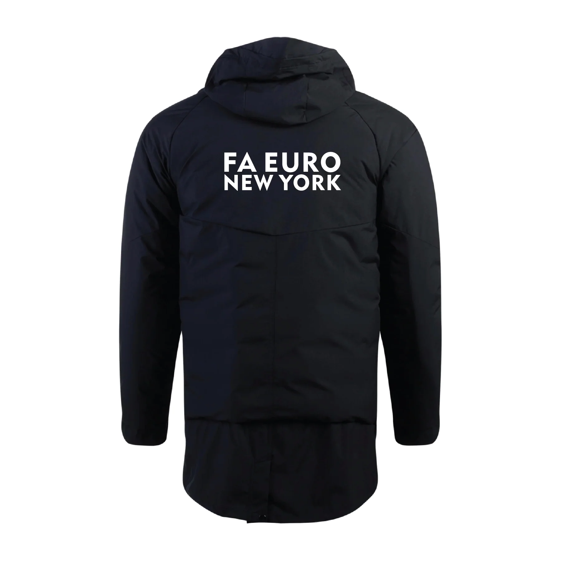 FA Euro Coaches adidas Condivo 22 Stadium Parka Black - Image 2