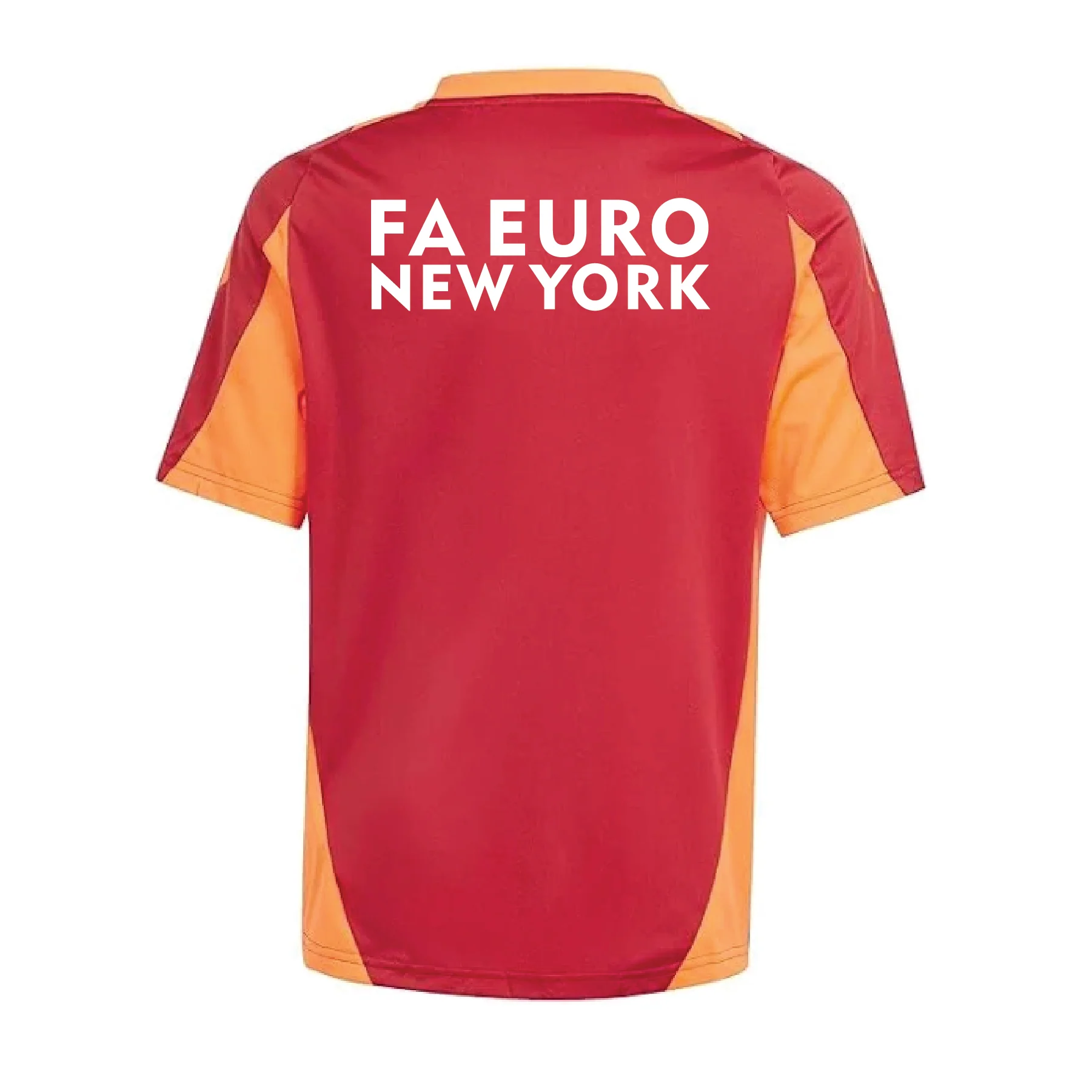 FA Euro New York MLS Next adidas Tiro 24 Comp Training Jersey Red - Image 2