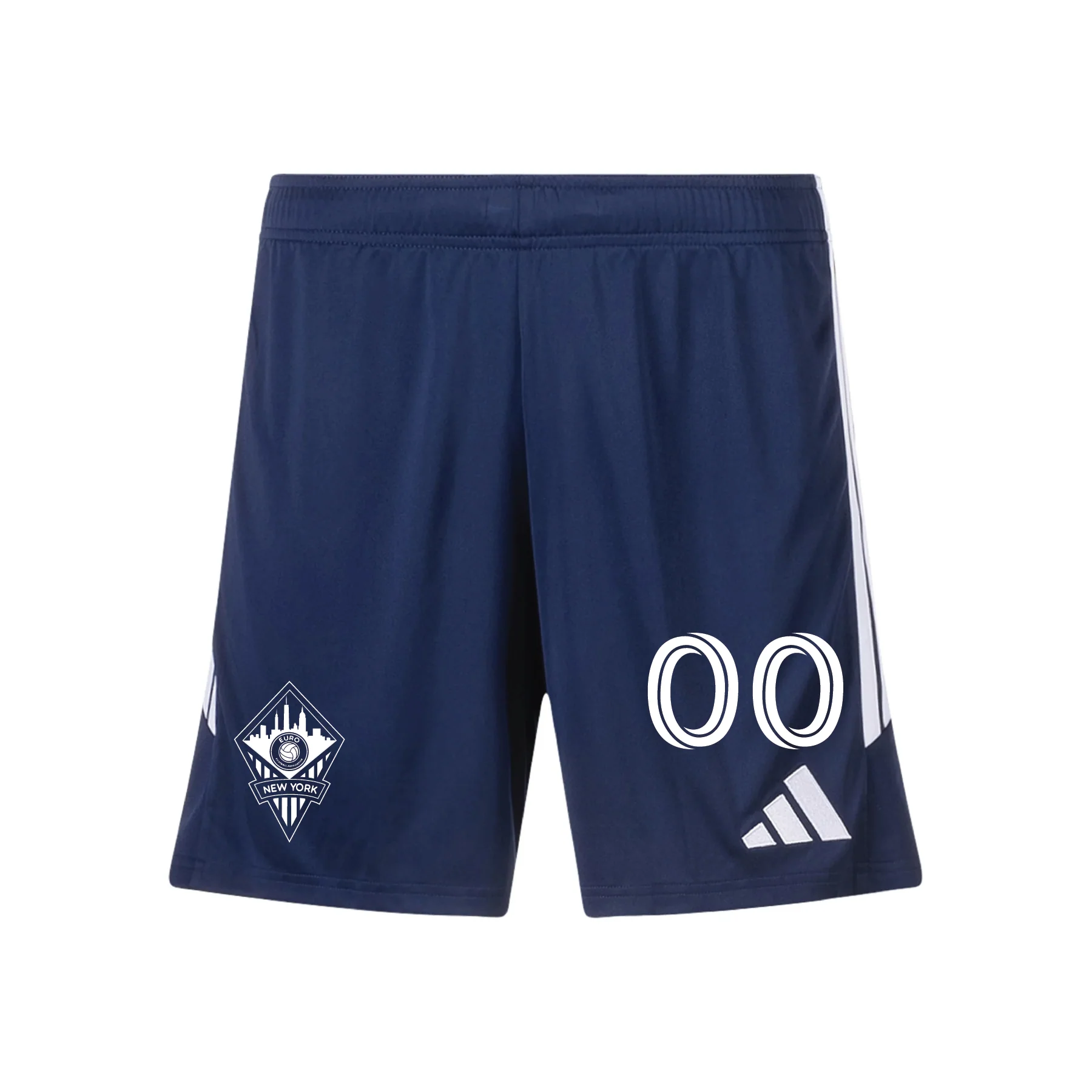 FA Euro New York adidas Tiro 24 Shorts Navy - Image 2