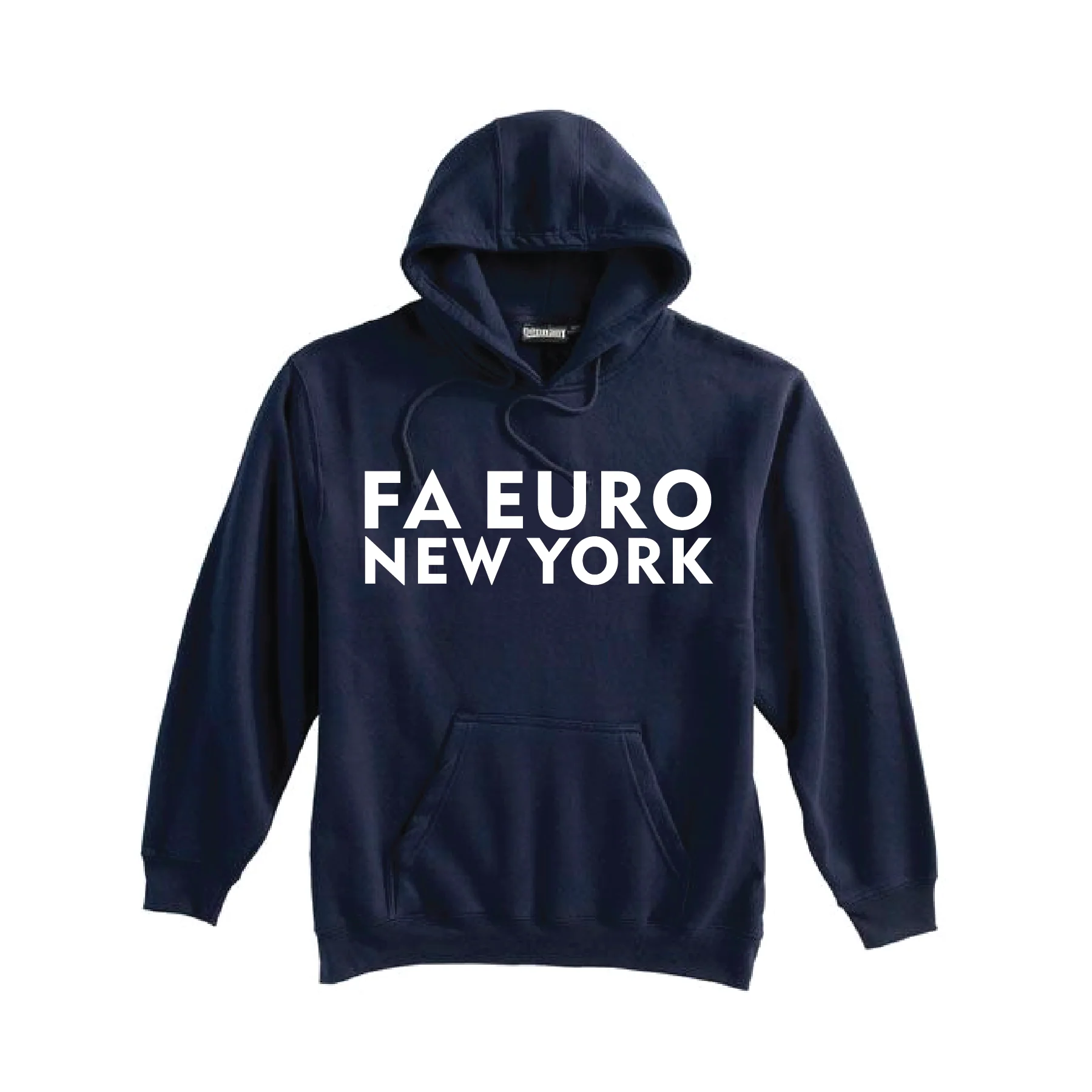 FA Euro New York (Patch) Pennant Super 10 Hoodie Navy - Image 2
