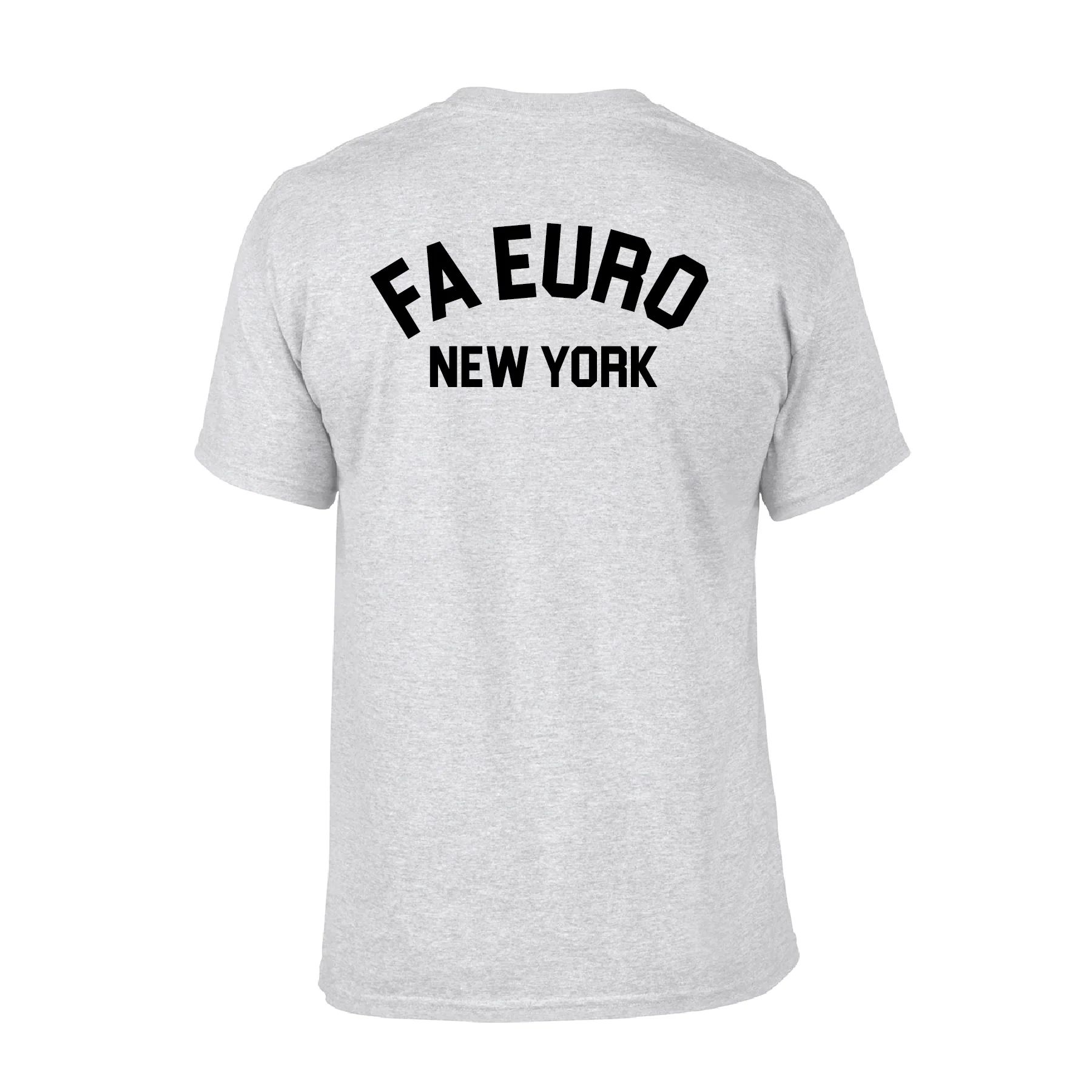 FA Euro New York FAN Gildan SS Lifestyle T-Shirt Ash - Image 2