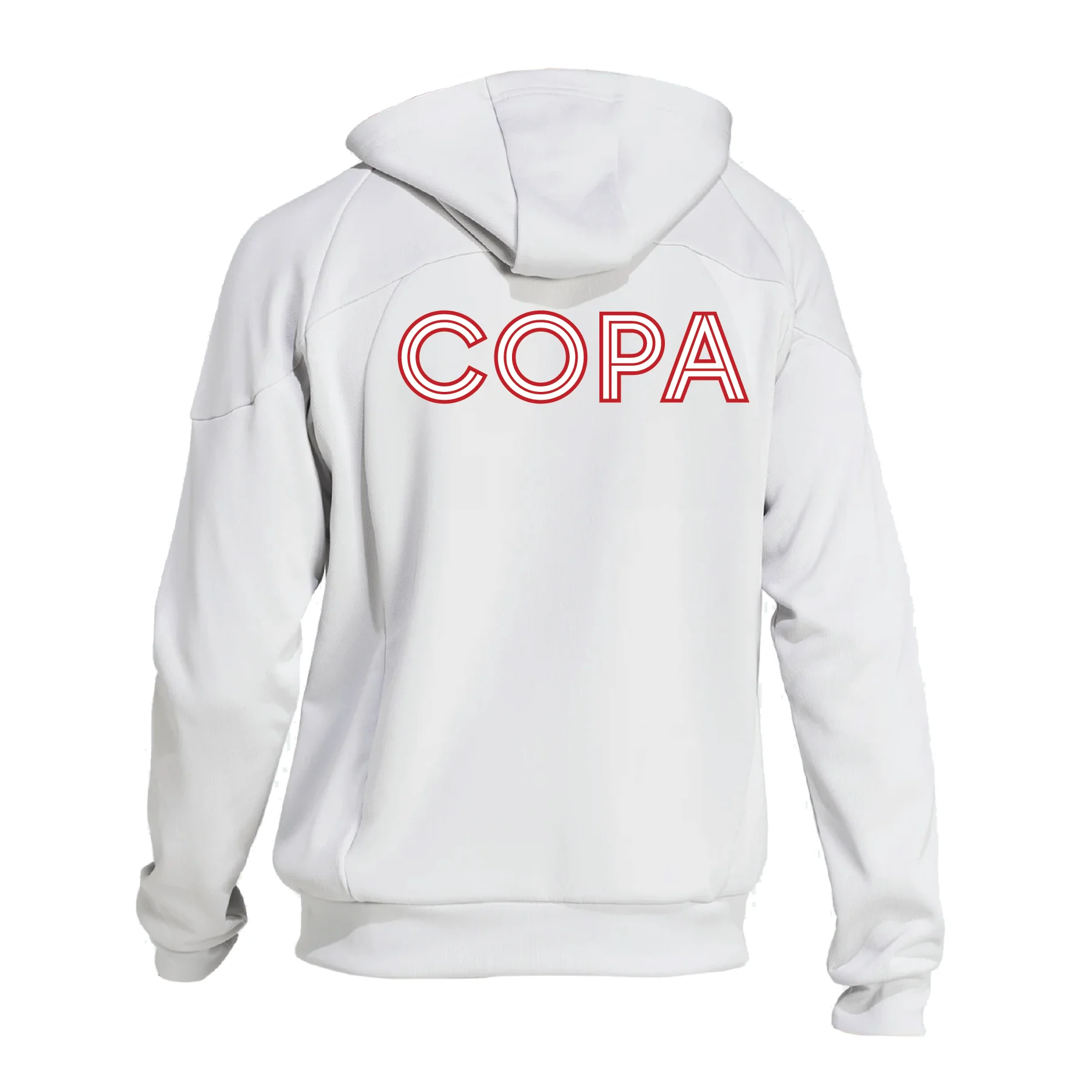 FC Copa Brooklyn adidas Tiro 25 Full-Zip Hoodie Light Grey - Image 2