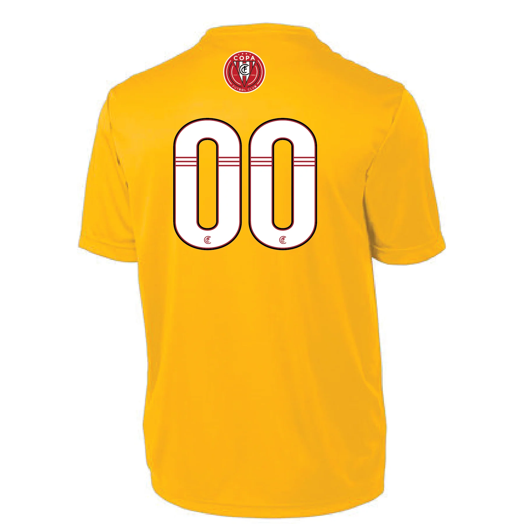 FC Copa Futsal Sport Tek Jersey Gold - Image 2