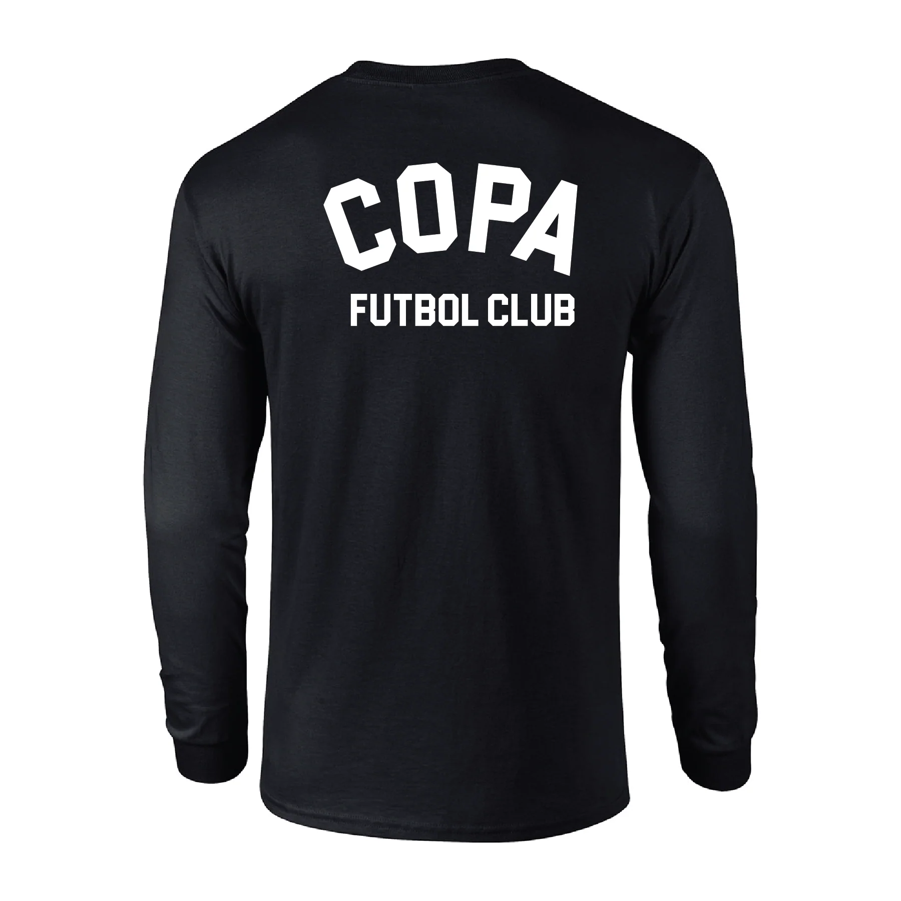 FC Copa Brooklyn Gildan LS Lifestyle T-Shirt Black - Image 2