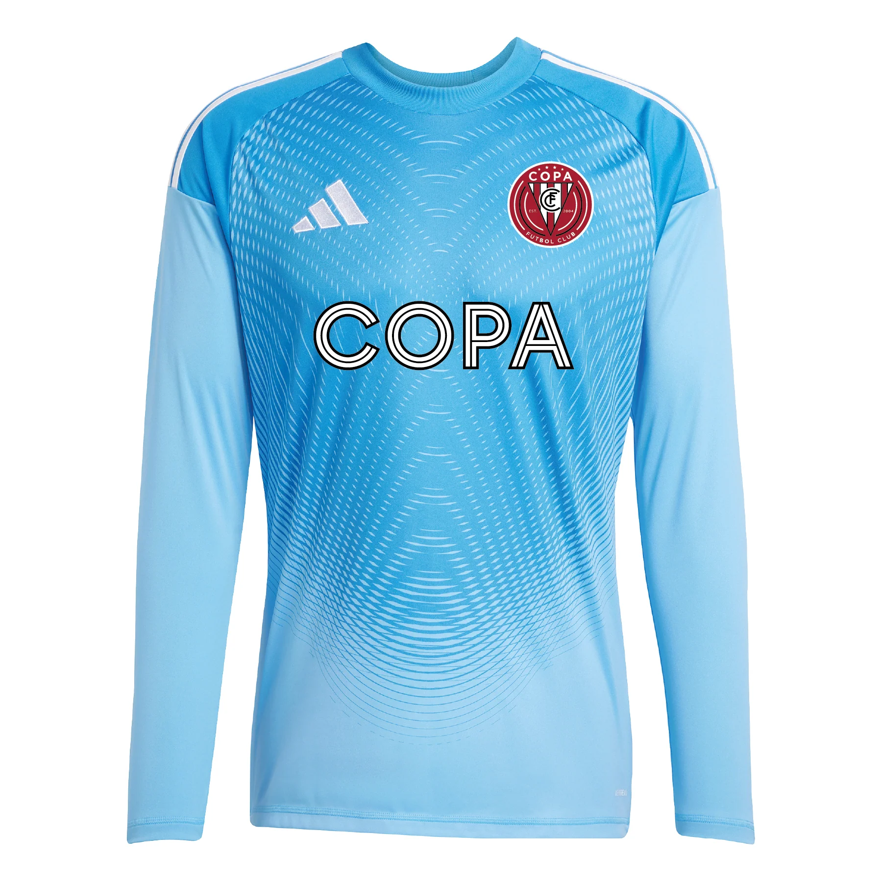 FC Copa Central adidas Tiro 24 LS Goalkeeper Jersey Light Blue - Image 3