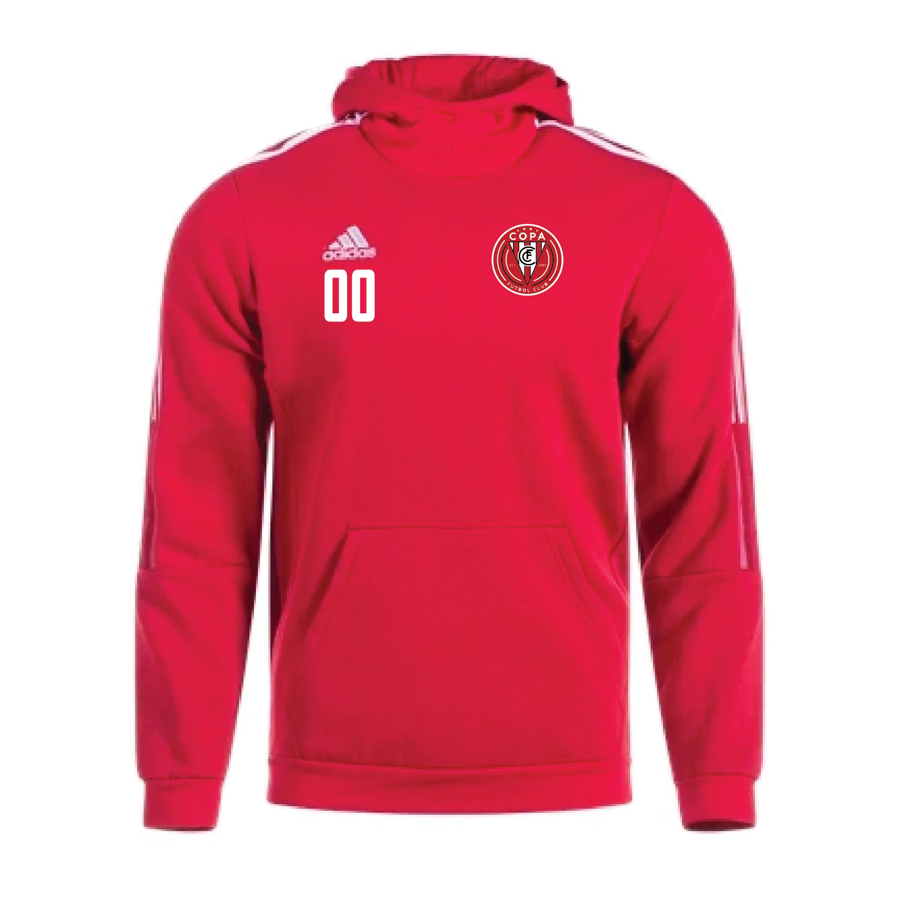 FC Copa Seniors adidas Tiro 21 Hoodie Red