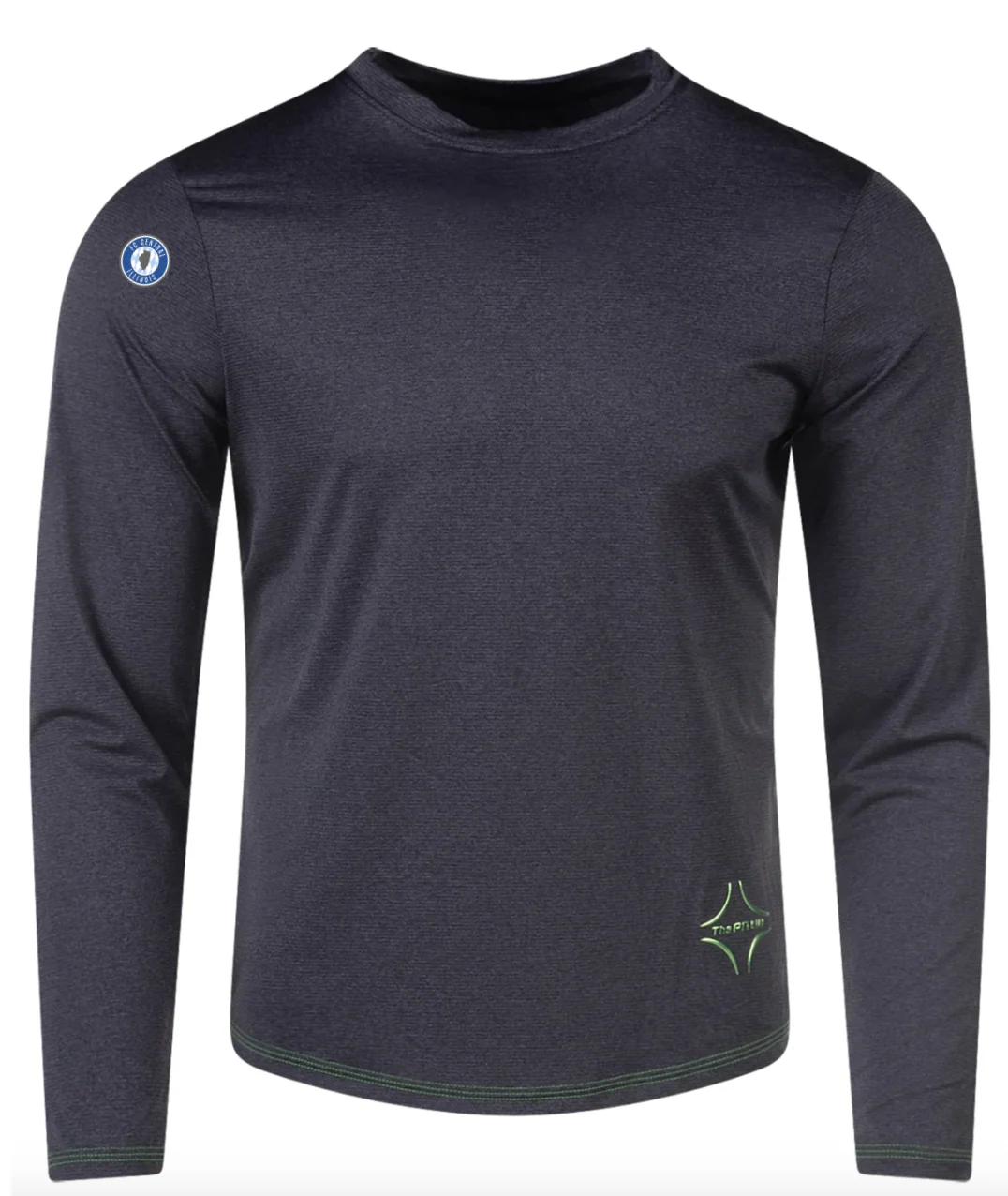 FCCI PITCH Performance Rabona Long Sleeve Crew Neck Dark Grey (high quality/athleisure)
