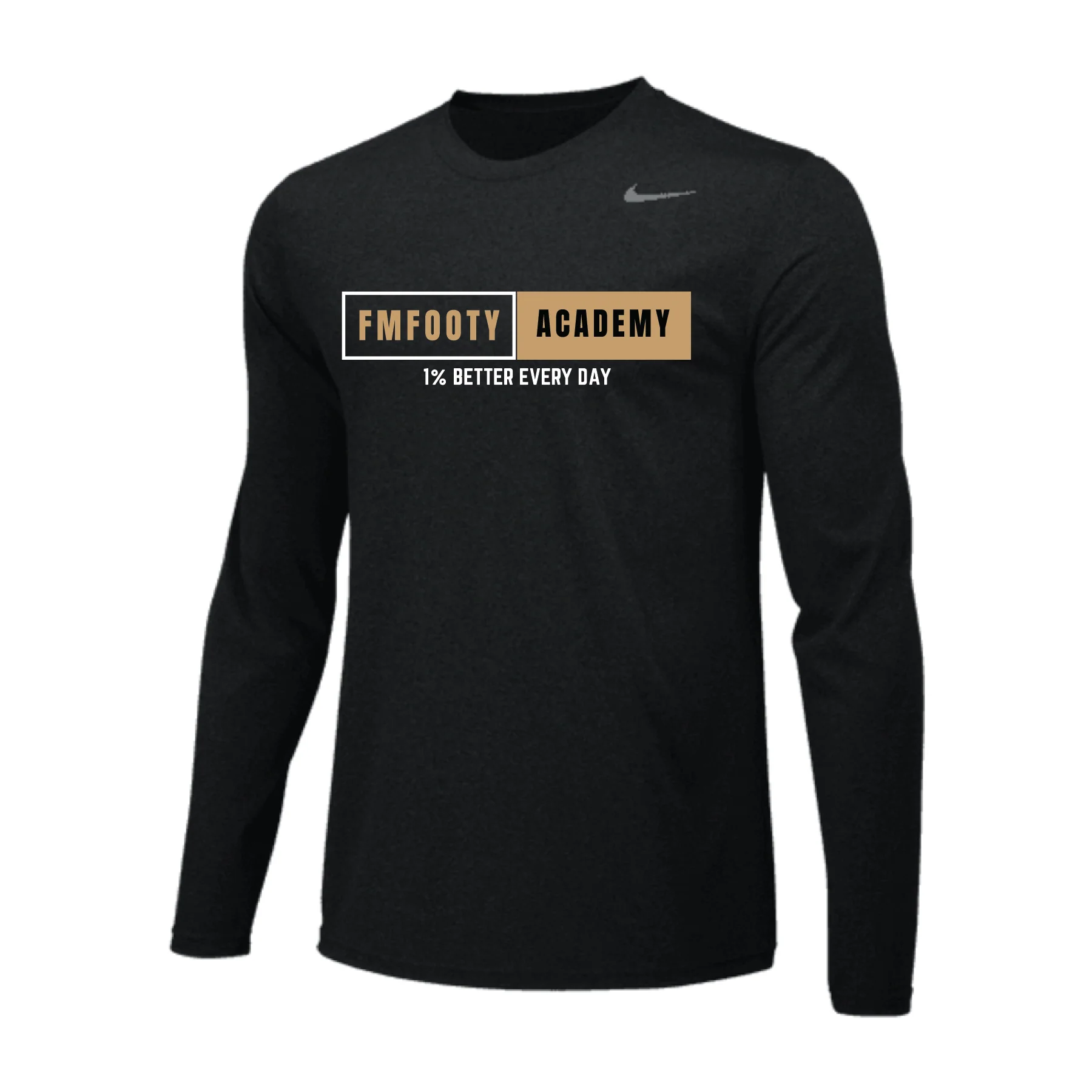 FM Footy Supporter Nike Legend LS Shirt Black