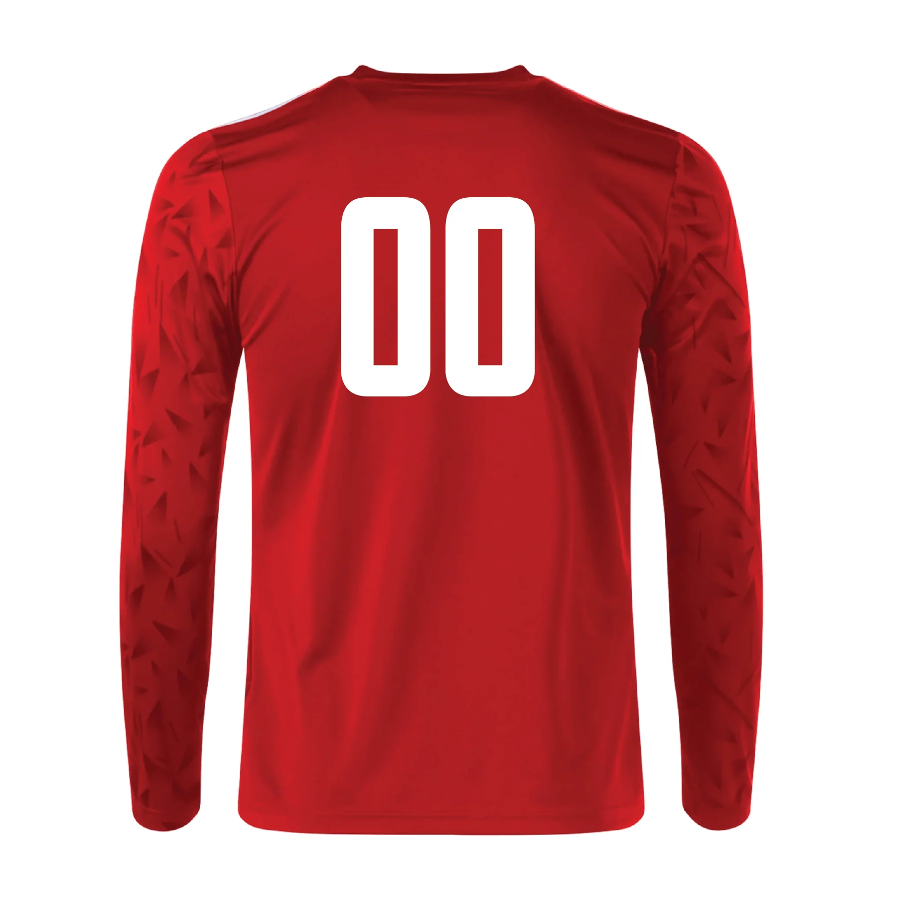 FTA adidas Icon 25 LS Jersey Red - Image 2