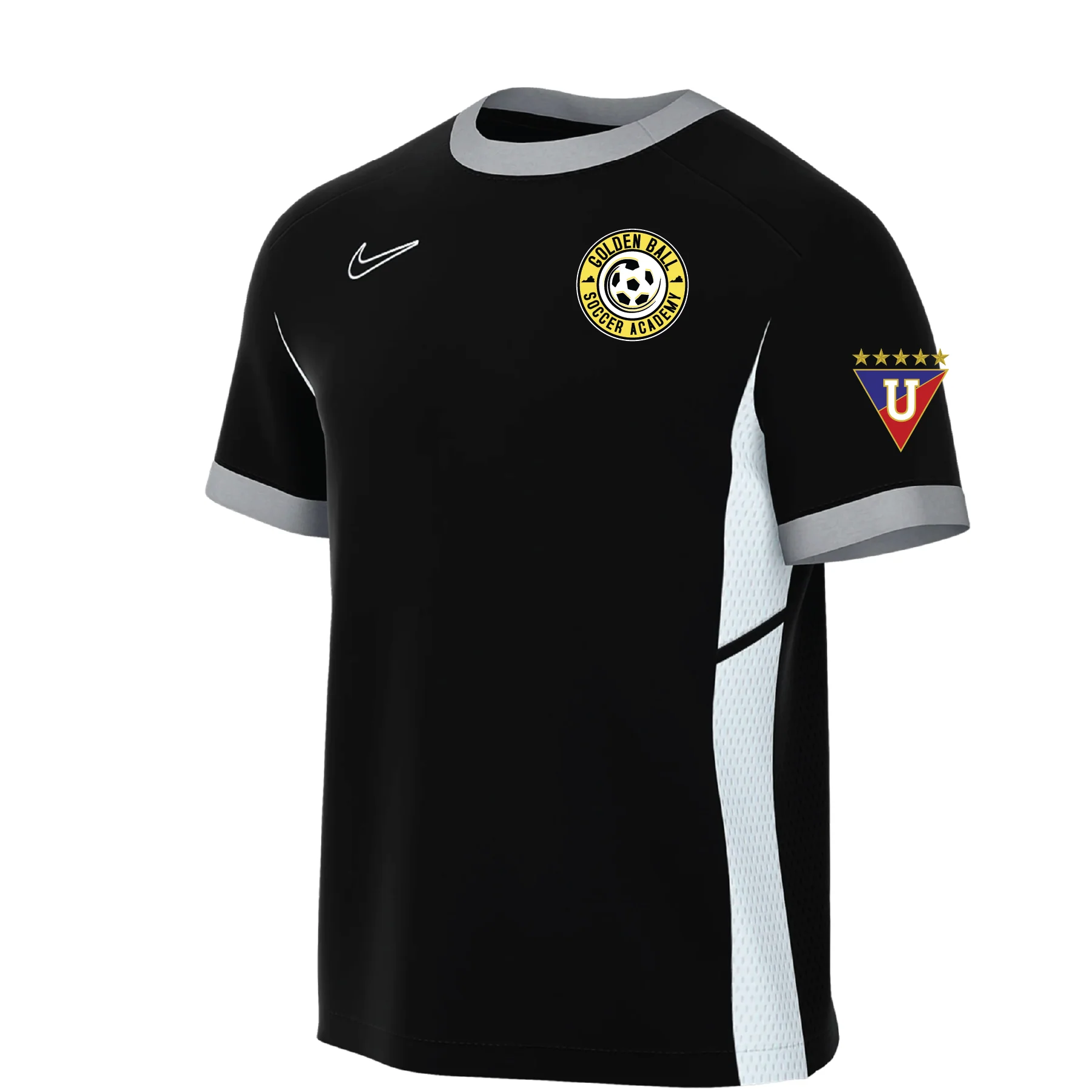 Golden Ball Nike Academy 25 Jersey Black