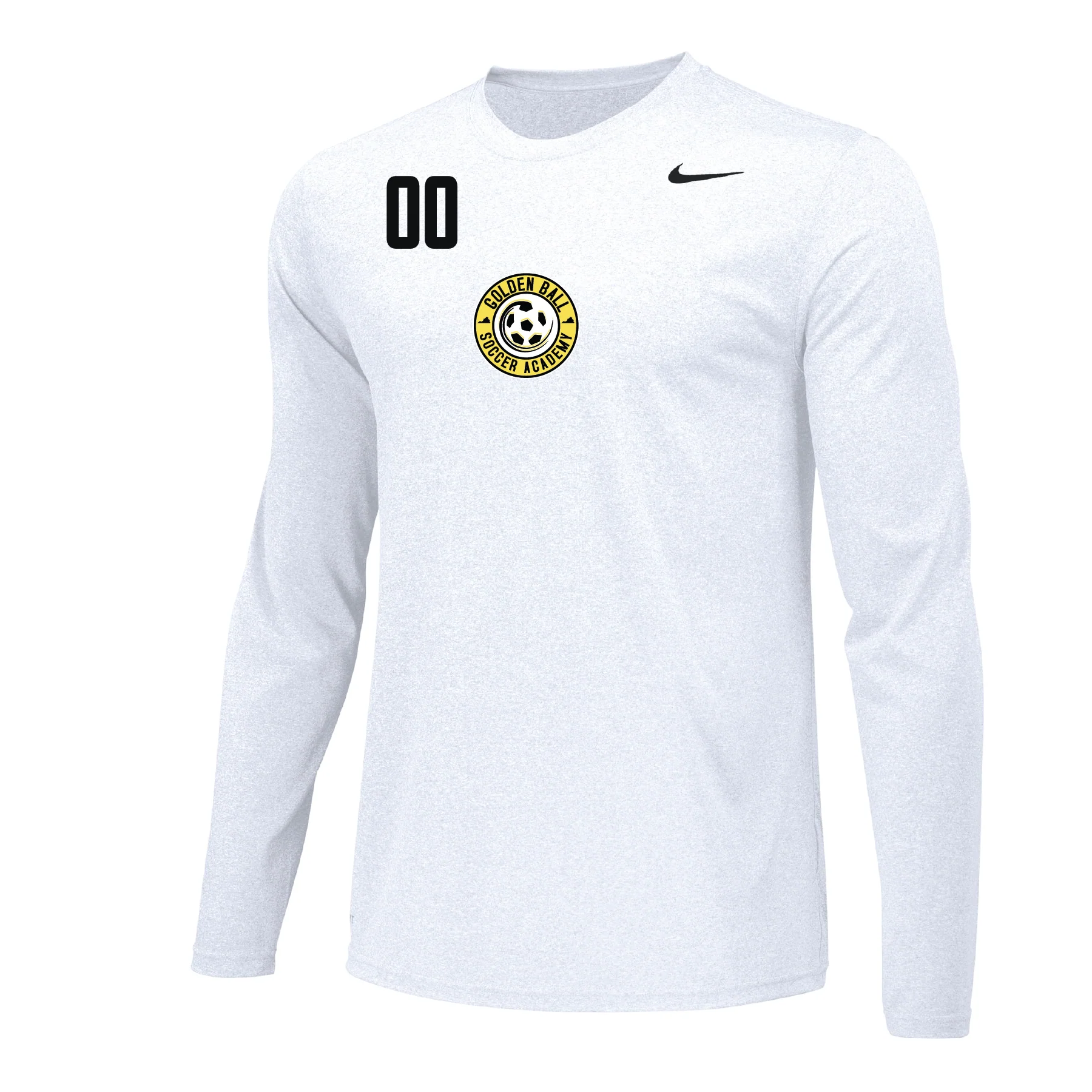 Golden Ball (Patch) Nike Legend LS Shirt White