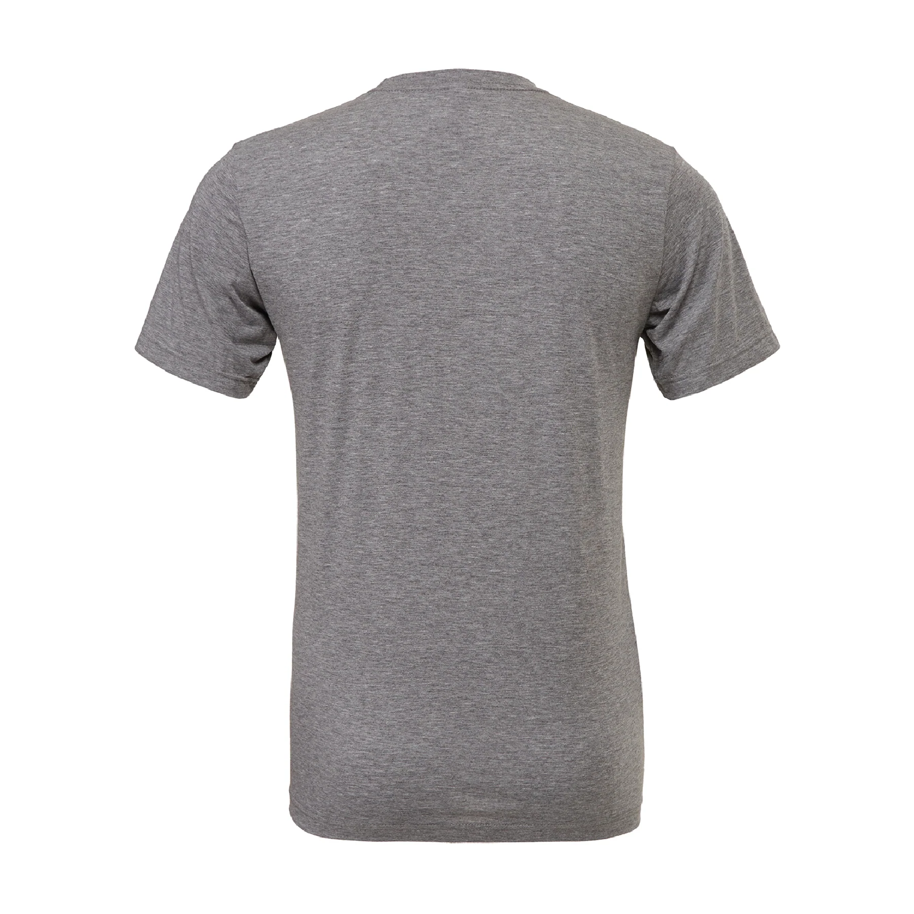 Harrison FC (Logo) Bella + Canvas Short Sleeve Triblend T-Shirt Grey - Image 2