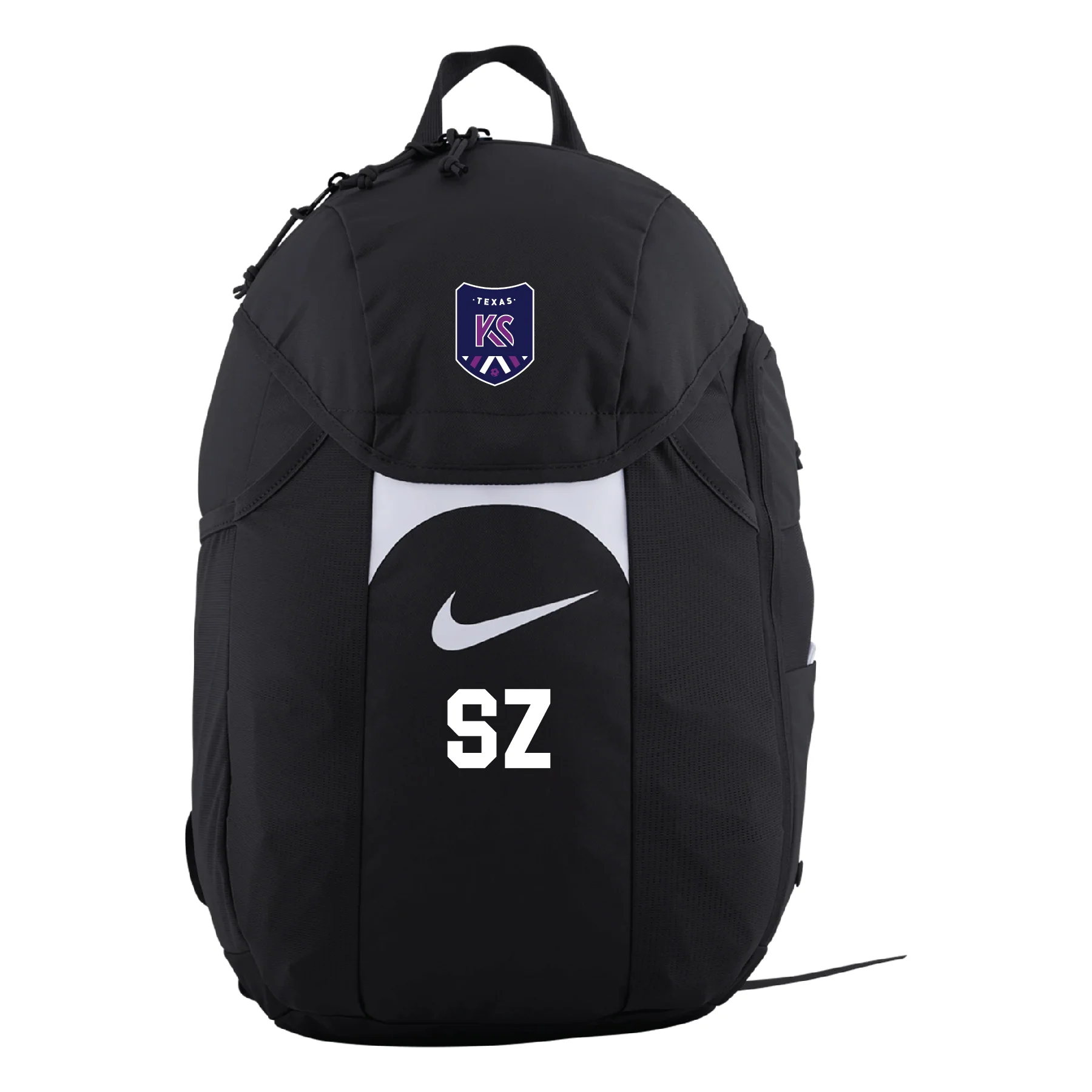 Kaptiva Sports Academy TX Nike Academy Team Backpack 2.3  Black