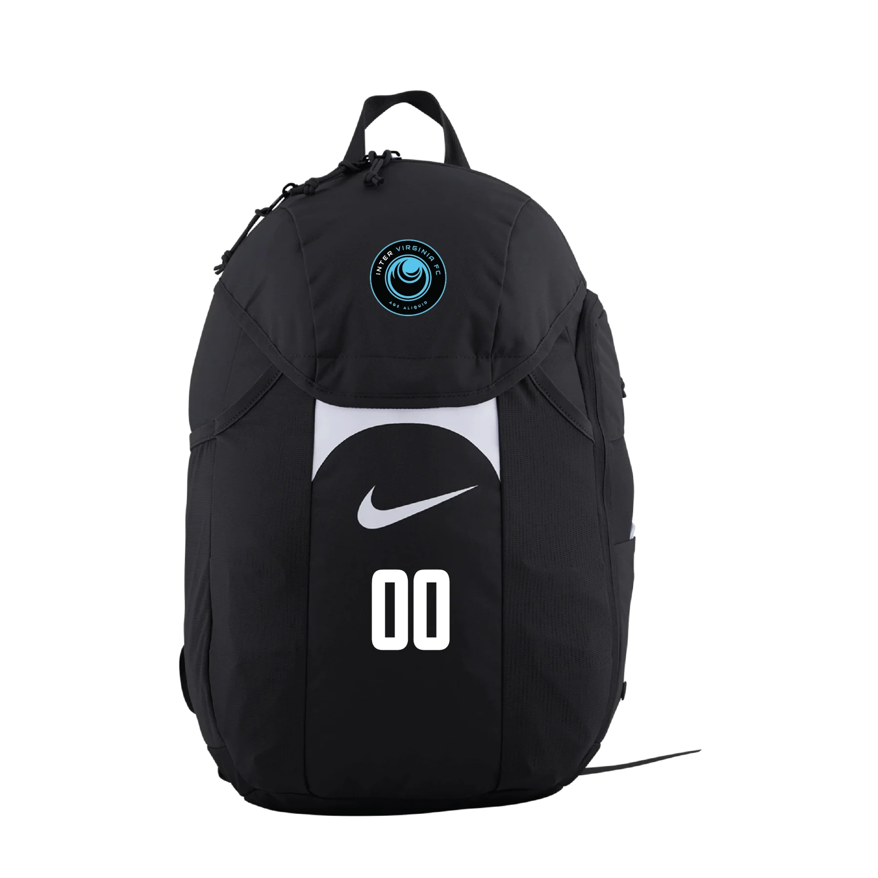 Inter Virginia FC Nike Academy Team Backpack 2.3 Black