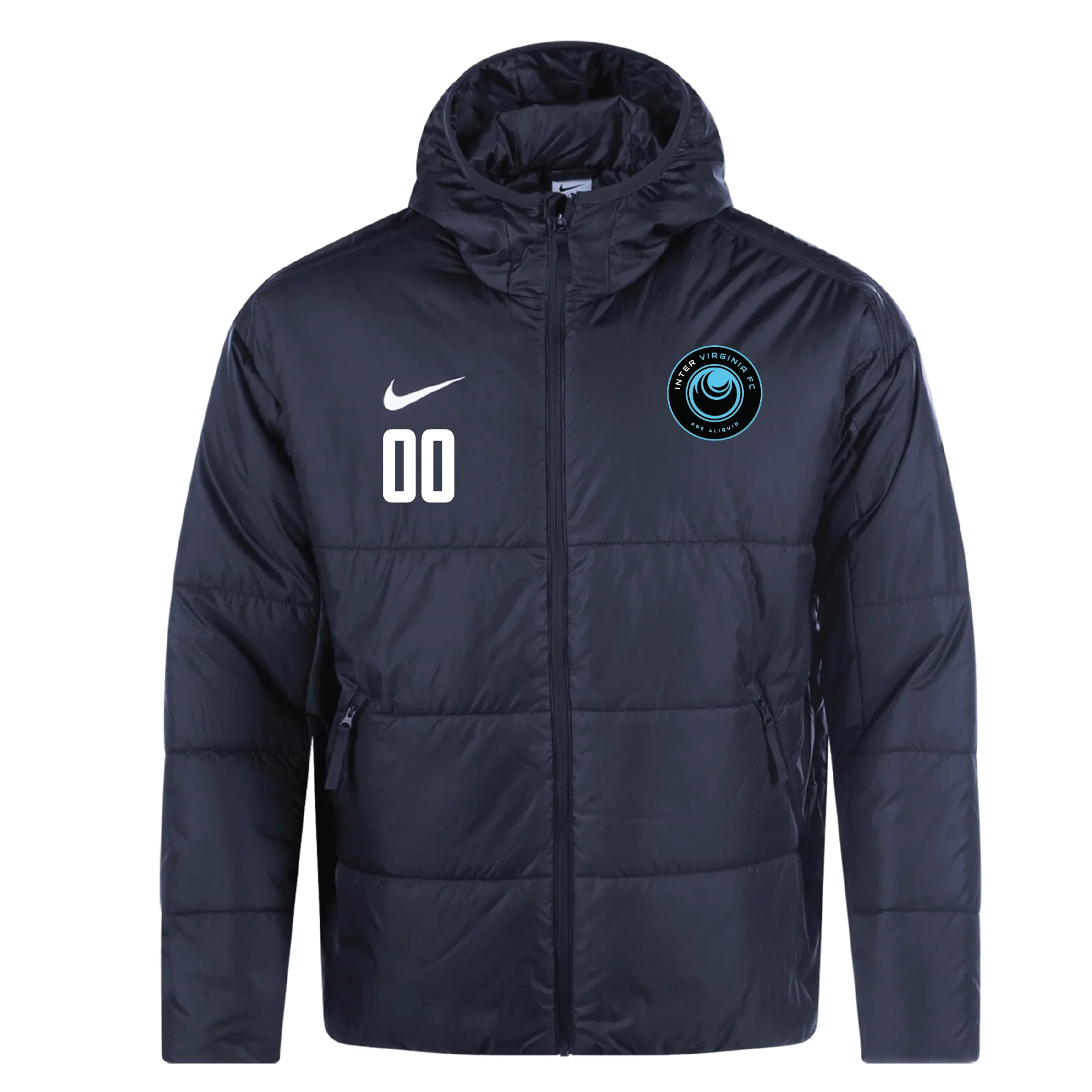 Inter Virginia FC Therma-Fit Academy Pro 24 Jacket Black