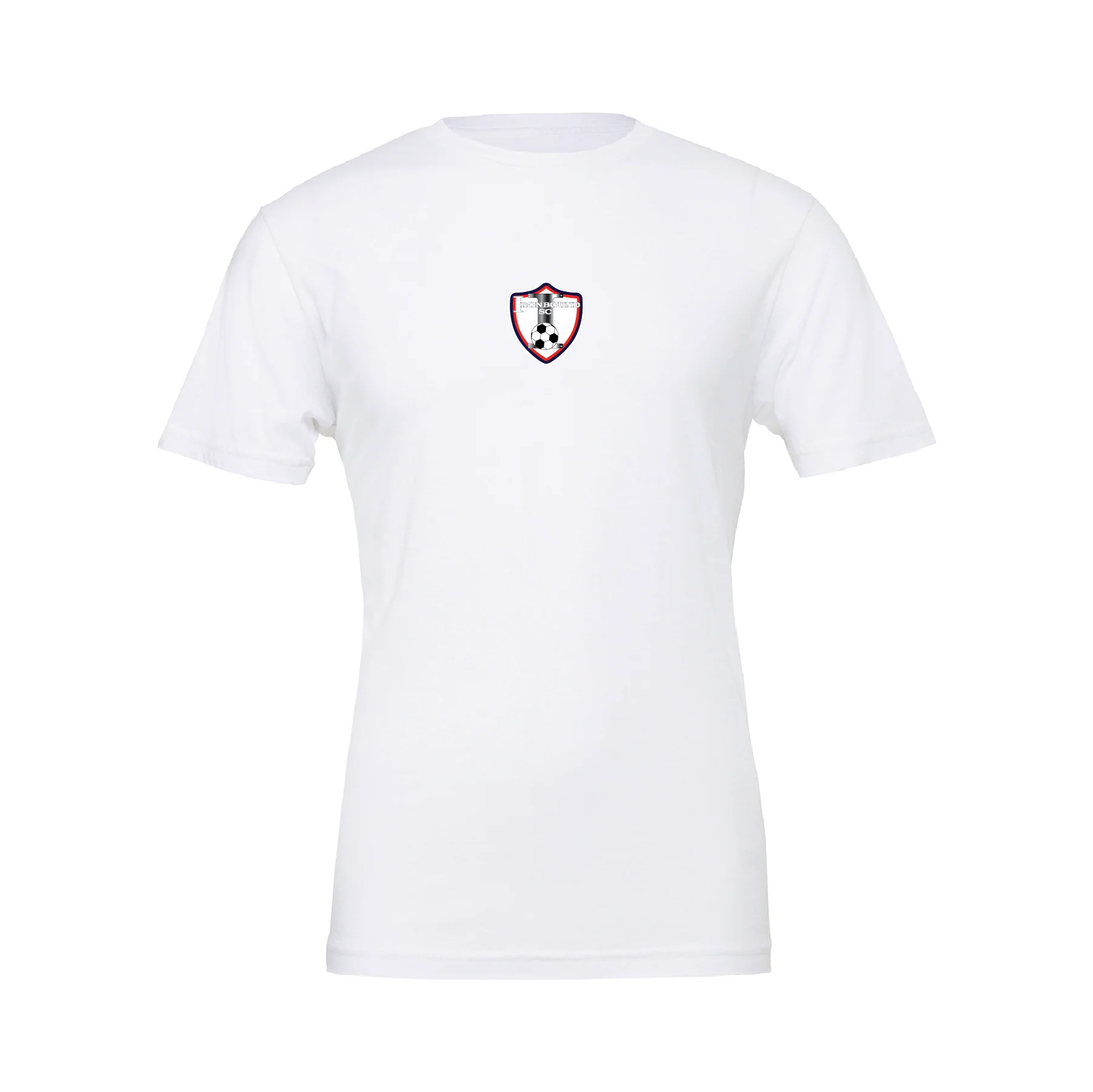 Ironbound FAN (Patch) Bella + Canvas Short Sleeve Triblend T-Shirt White