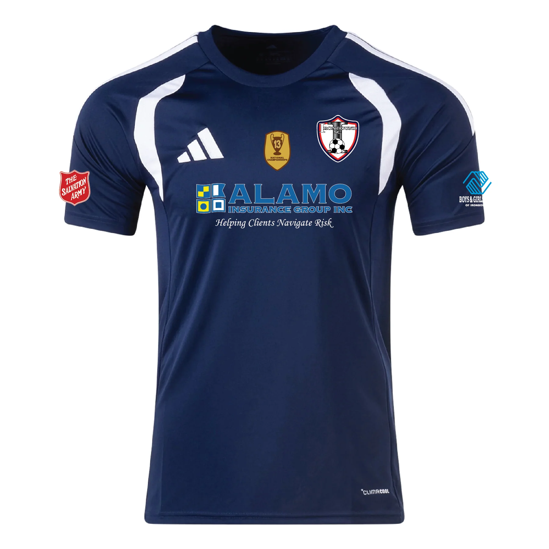 Ironbound SC adidas Tiro 24 Jersey Navy - Image 3
