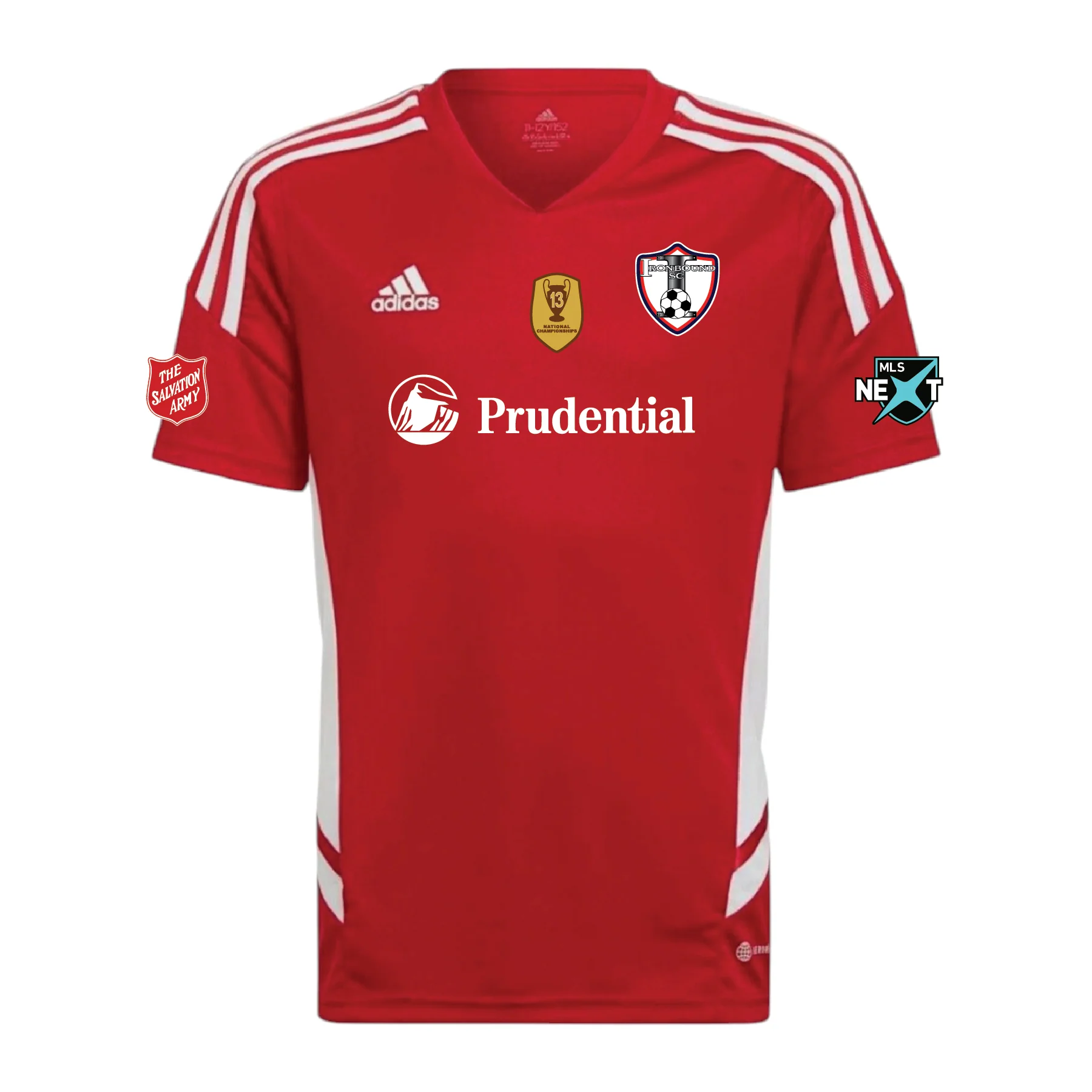 Ironbound SC MLS adidas Tiro 24 Jersey Red - Image 4