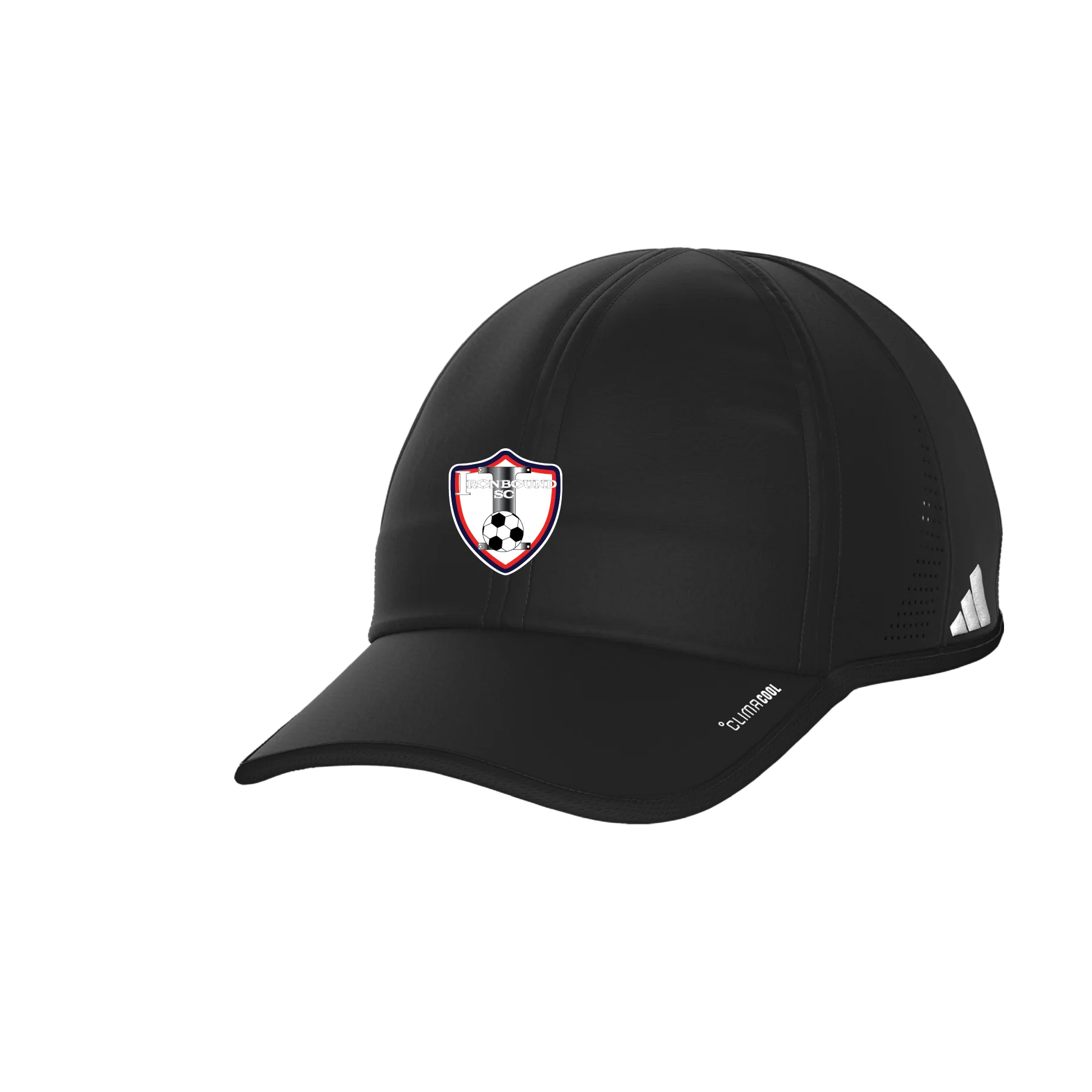 ISC MLS II. Ages 2010, 2011 and 2012 Boys adidas Superlite Cap- Black