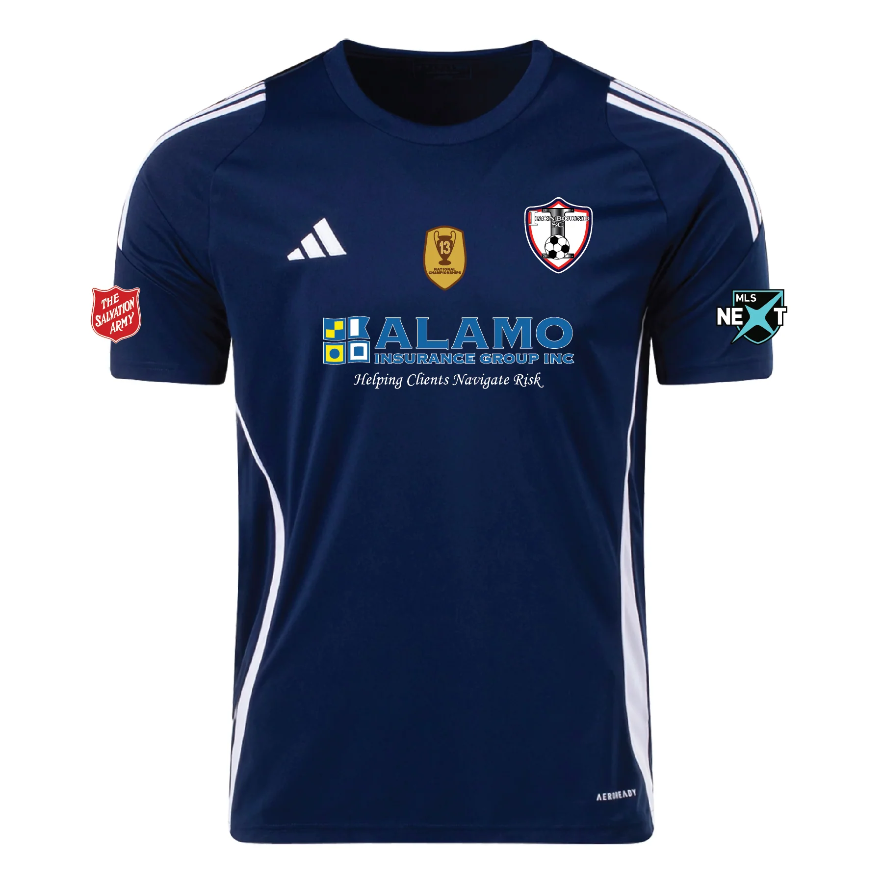 ISC MLS II. Ages 2010, 2011 and 2012 Boys adidas Tiro 24 Jersey Navy
