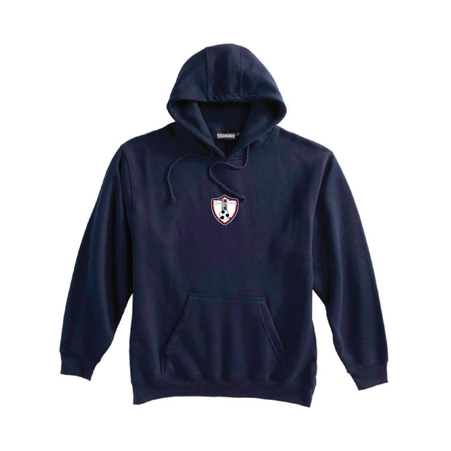 ISC MLS II. Ages 2010, 2011 and 2012 Boys (Patch) Pennant Super 10 Hoodie Navy